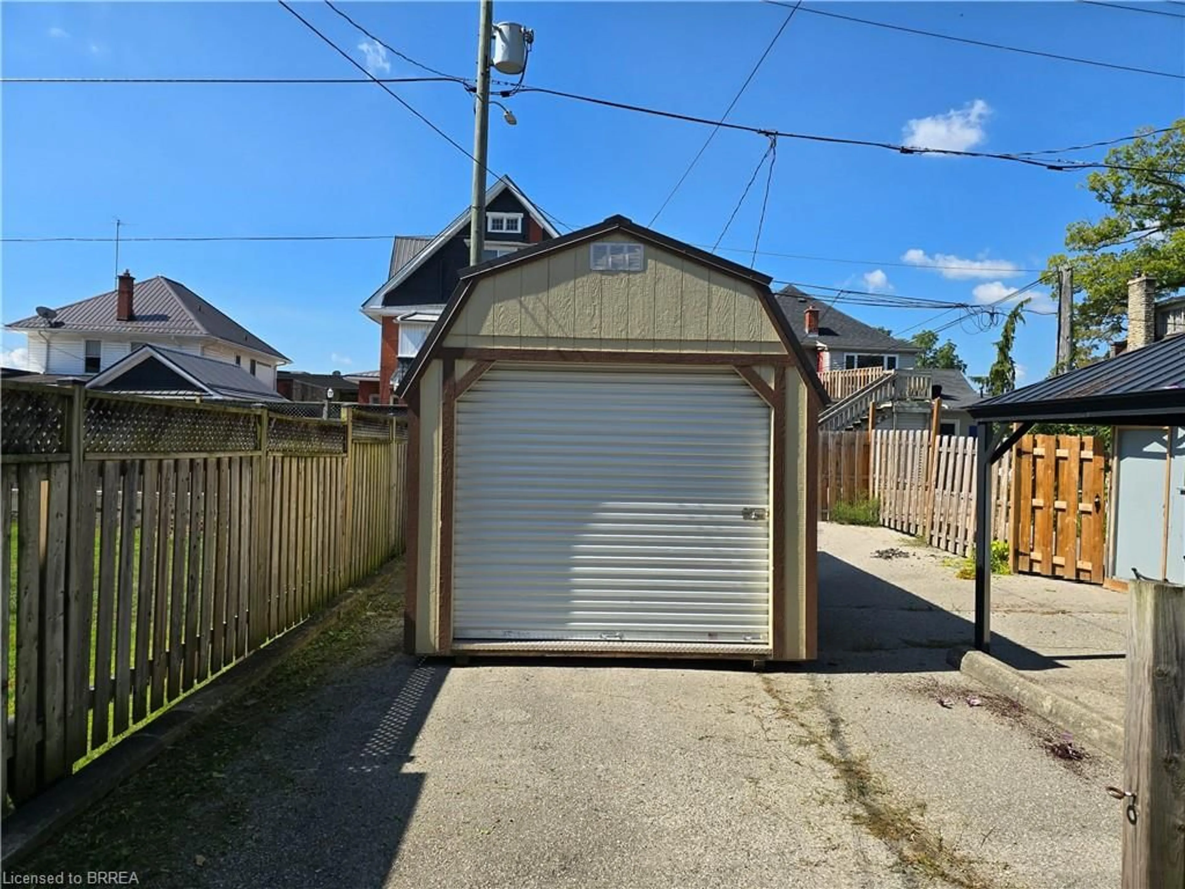 Shed for 60 Lynnwood Ave, Simcoe Ontario N3Y 2V6