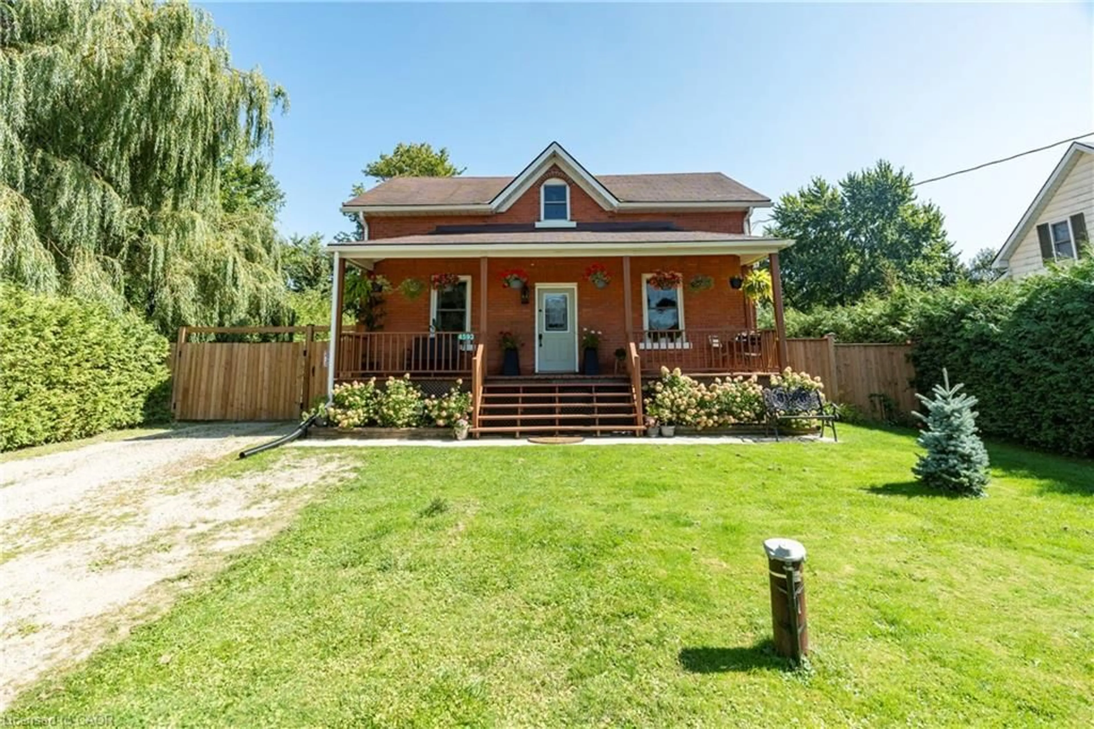 Home with brick exterior material, street for 4593 Perth Road 135, Wartburg Ontario N0K 1X0