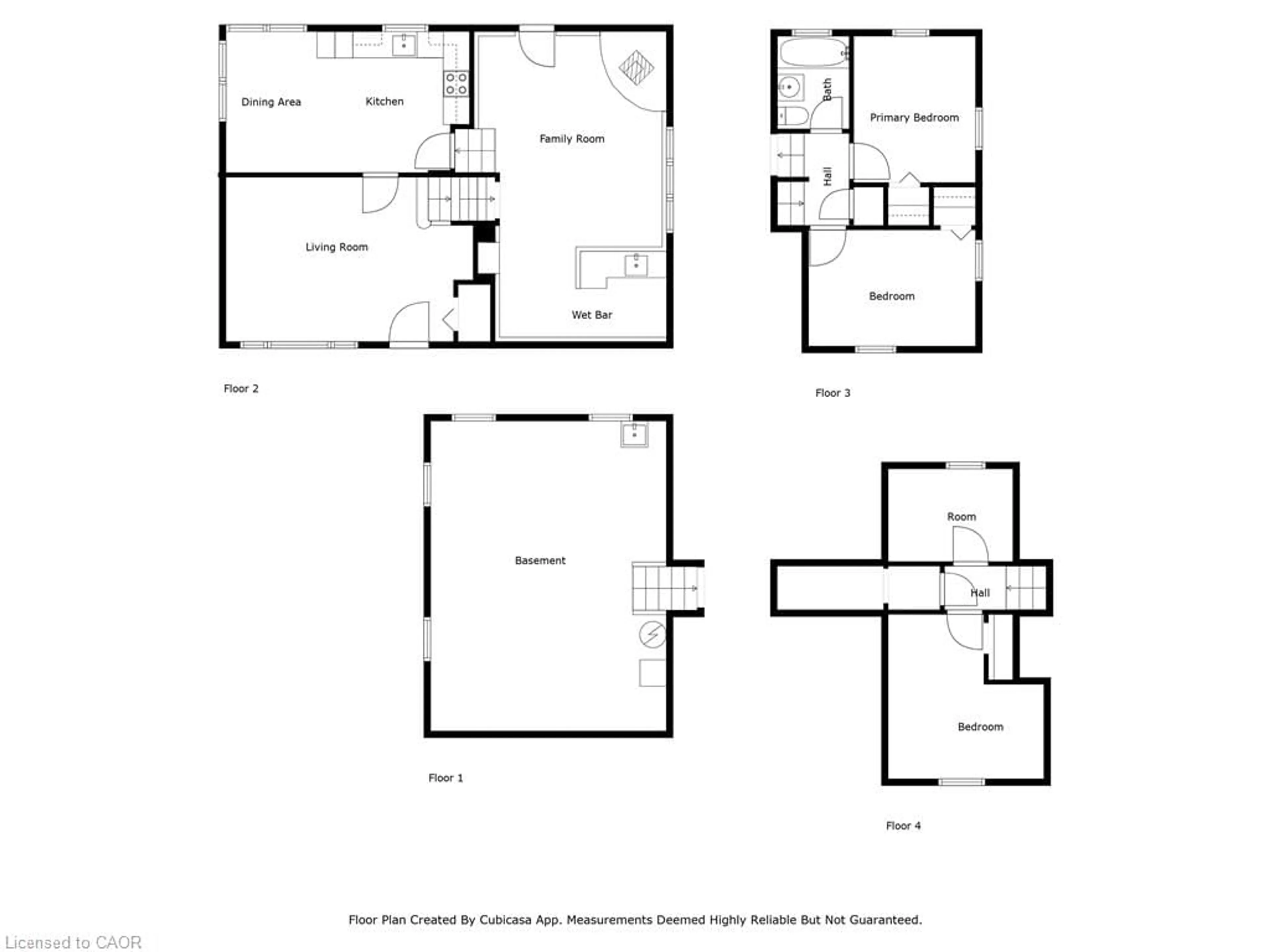 Floor plan for 6304 Maranda St, Niagara Falls Ontario L2G 1Z7