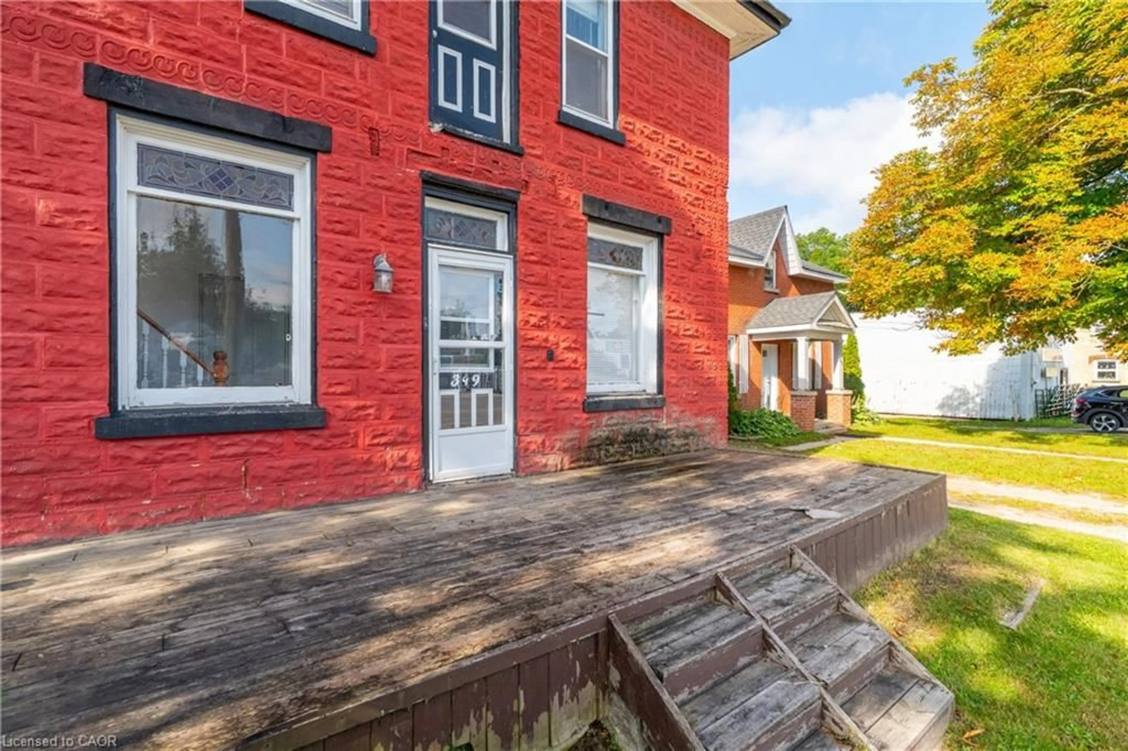 Home with brick exterior material, street for 349 Main St, Mount Forest Ontario N0G 2L0