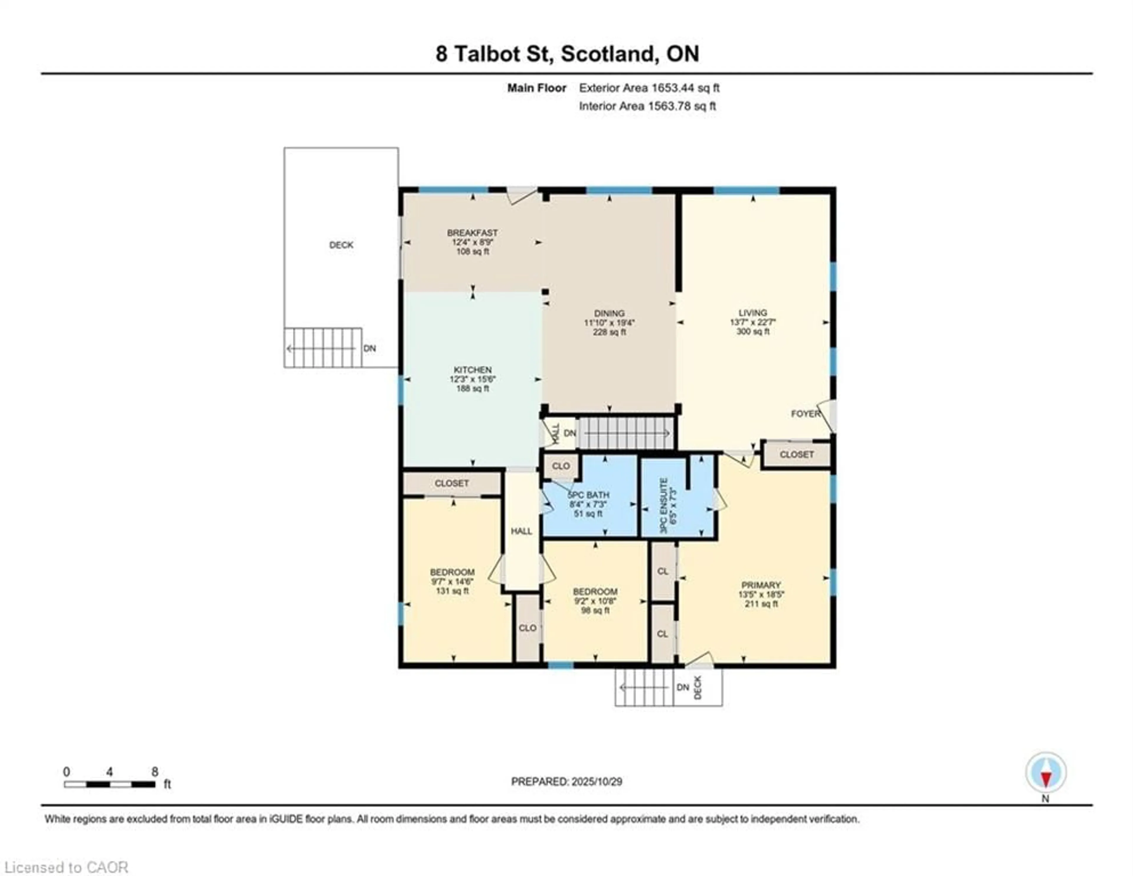 Floor plan for 8 Talbot St, Scotland Ontario N0E 1R0