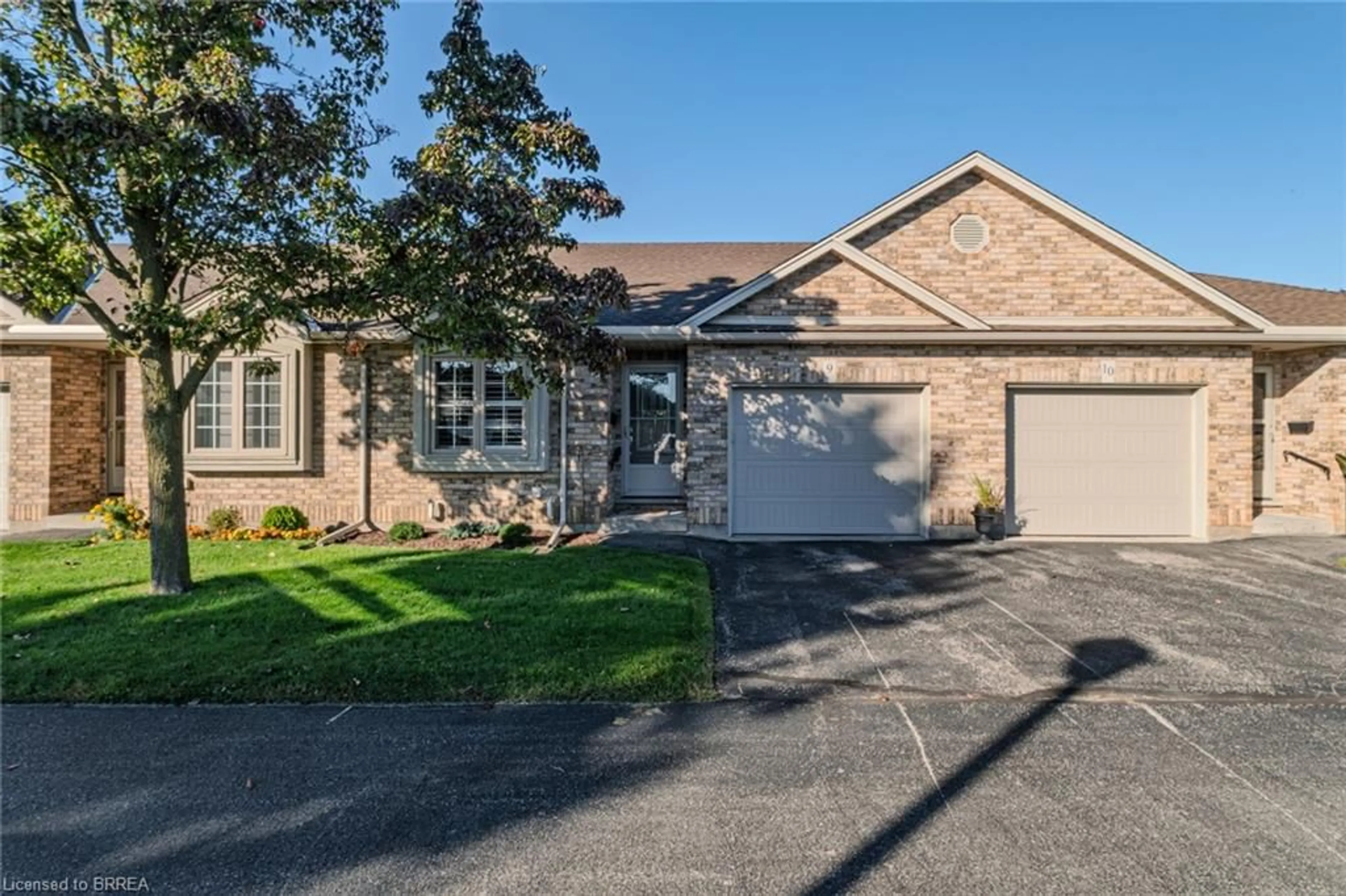 Home with brick exterior material, street for 110 Somerset Rd #9, Brantford Ontario N3R 5A8