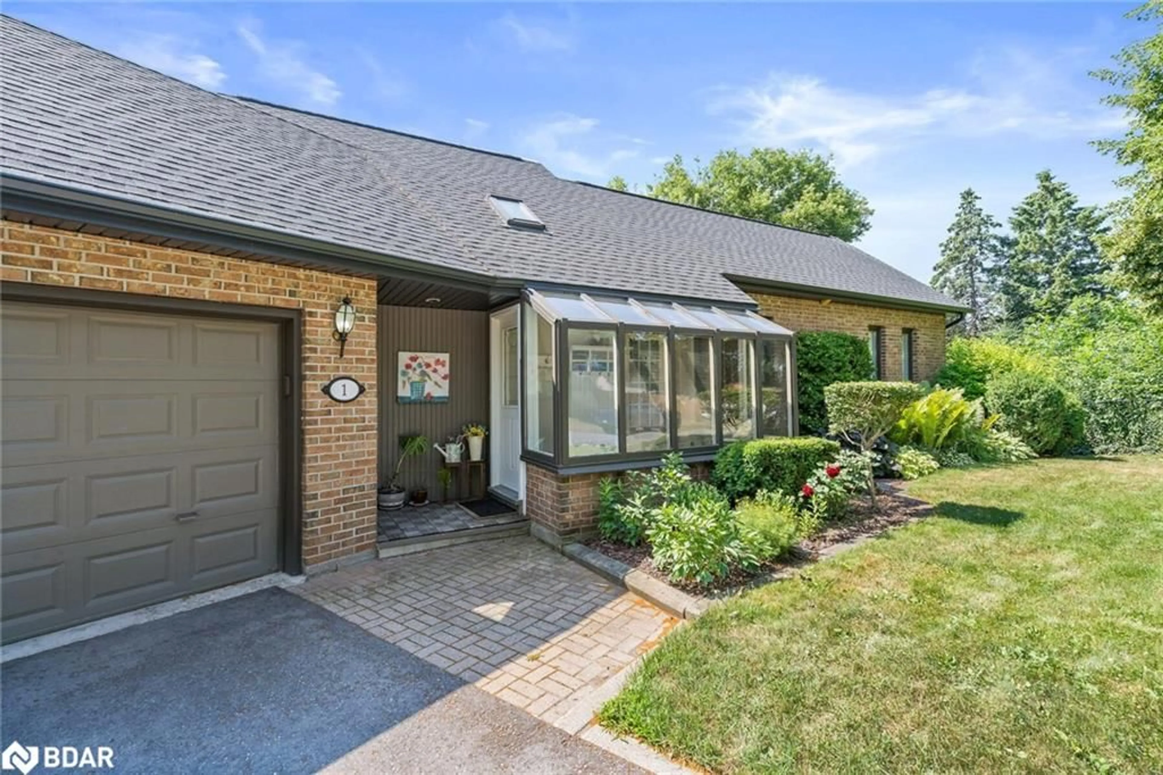 Home with brick exterior material, street for 1 Erinlea Cres, Erin Ontario N0B 1T0