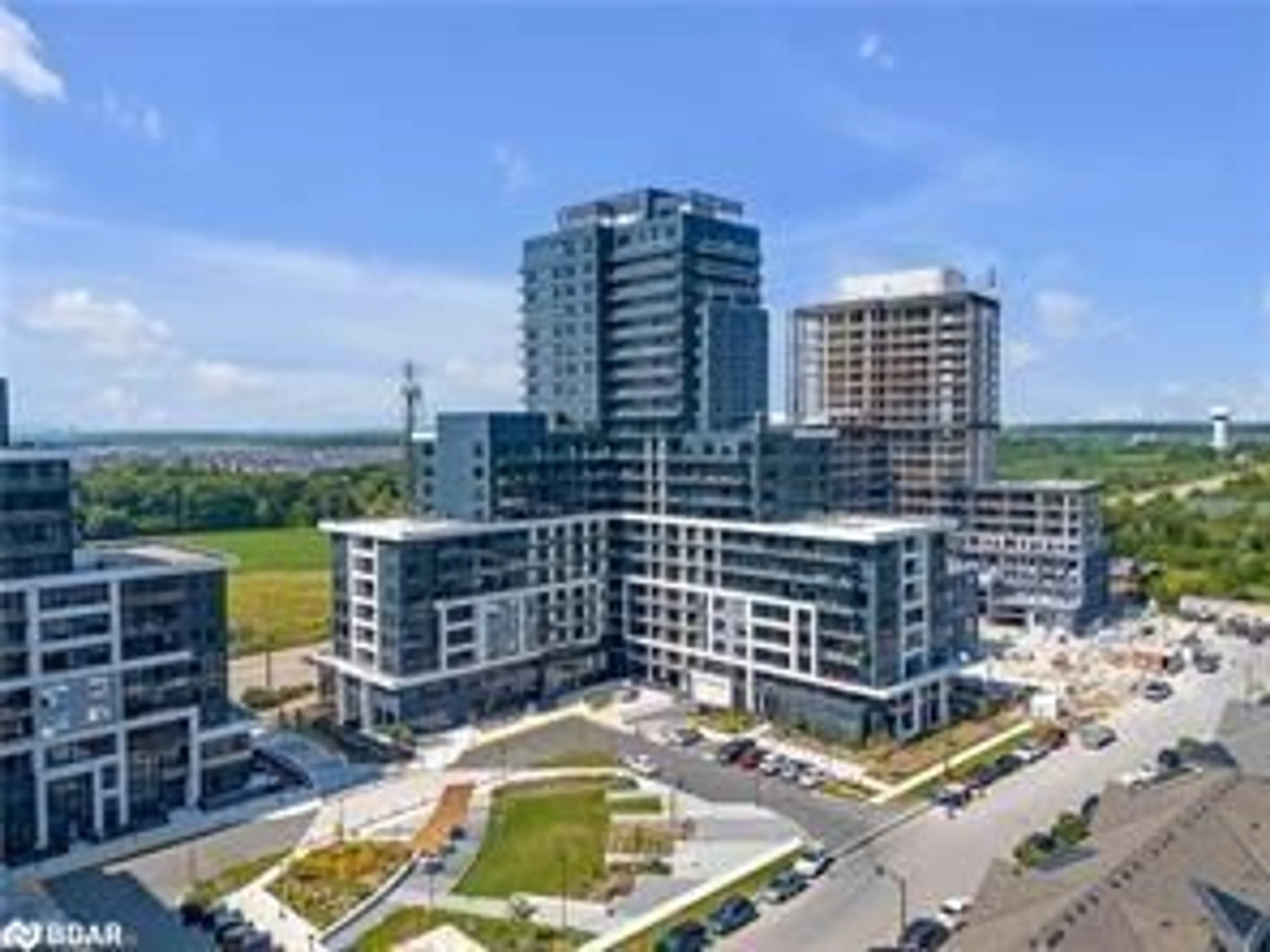 A pic from outside/outdoor area/front of a property/back of a property/a pic from drone, city buildings view from balcony for 3220 William Coltson Ave Ave #1602, Oakville Ontario L6H 7W6