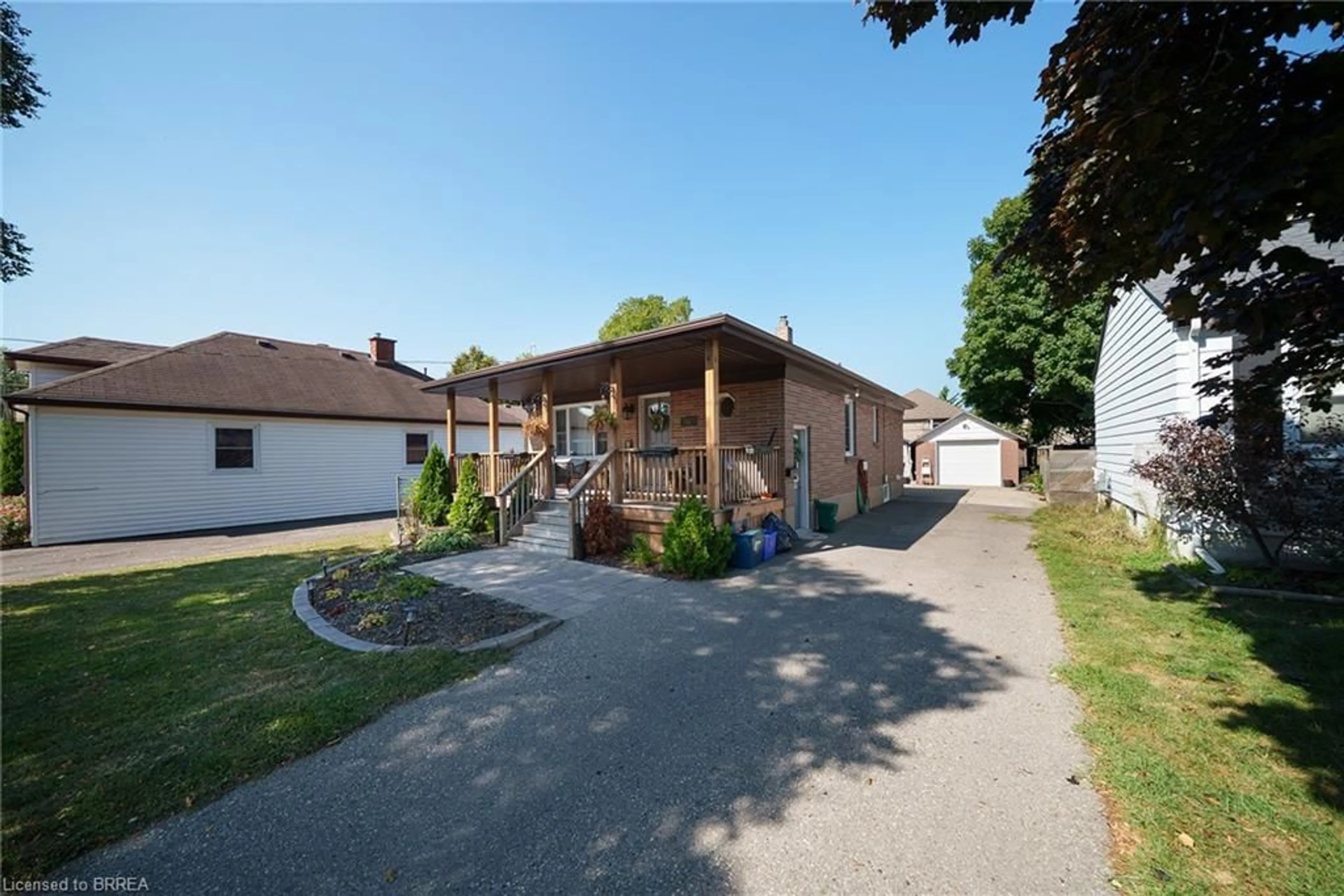 Patio, street for 54 Fulton St, Brantford Ontario N3R 4E7