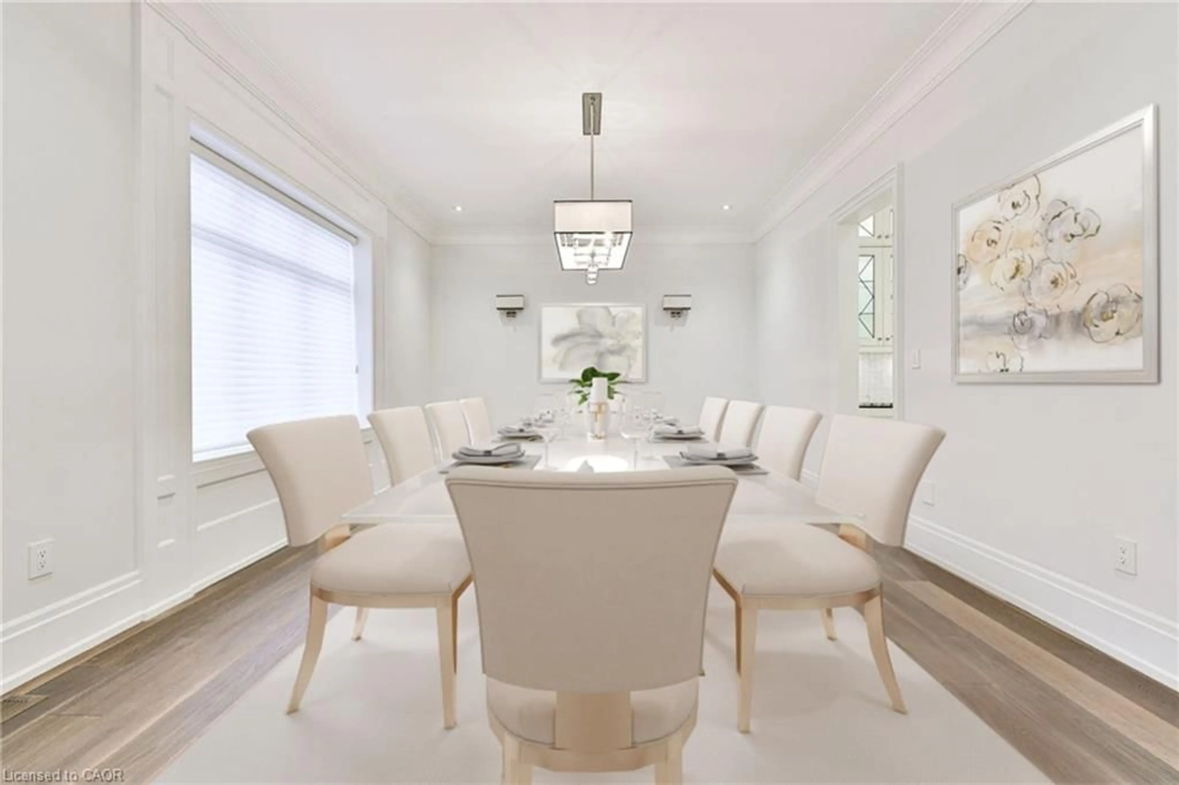 Dining room, ceramic/tile floor for 482 Morrison Rd, Oakville Ontario L6J 4K5