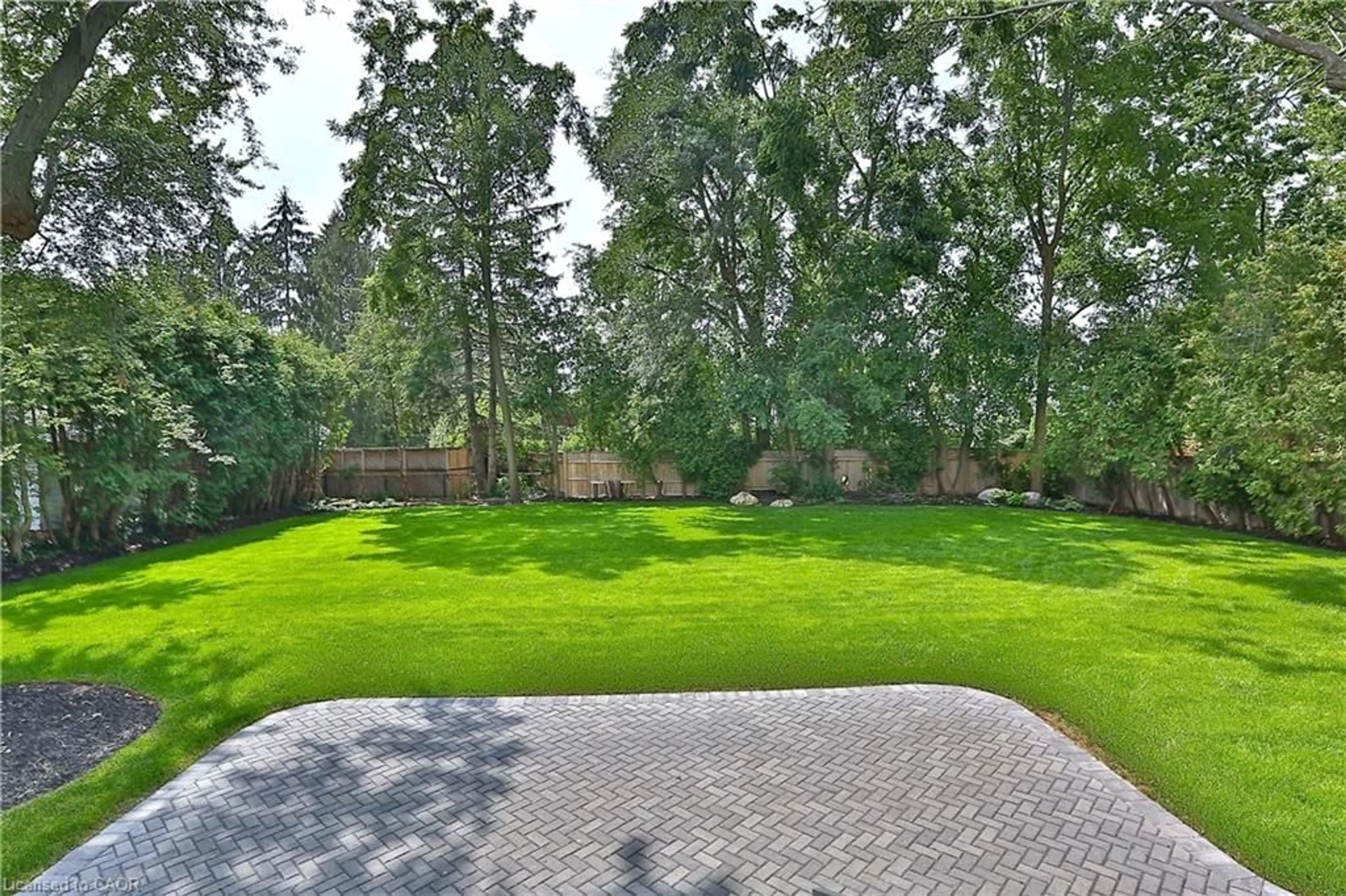 Patio, forest/trees view for 482 Morrison Rd, Oakville Ontario L6J 4K5
