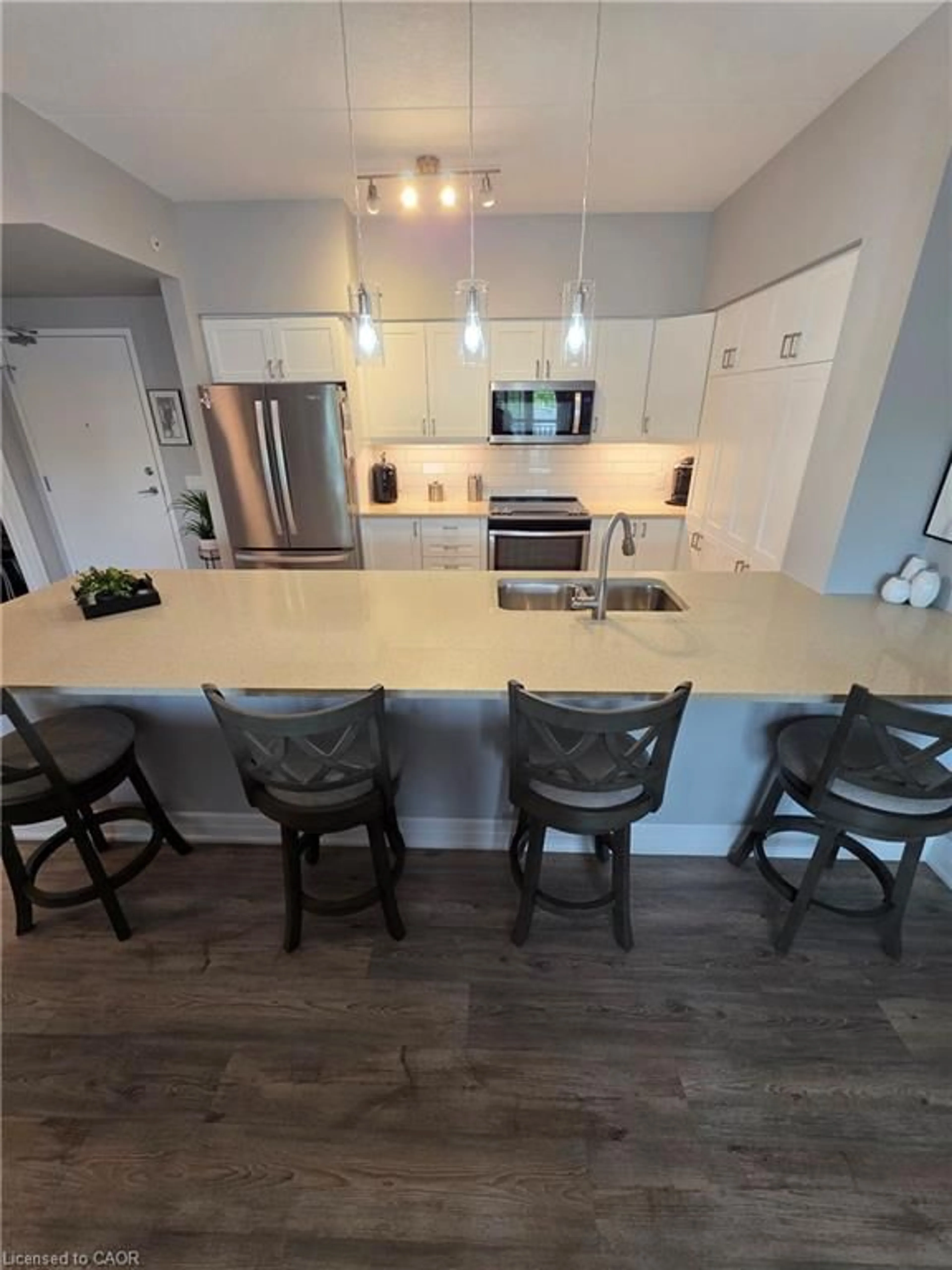 Open concept kitchen, unknown for 39 Sister Varga Terr #105, Hamilton Ontario L9B 0J7