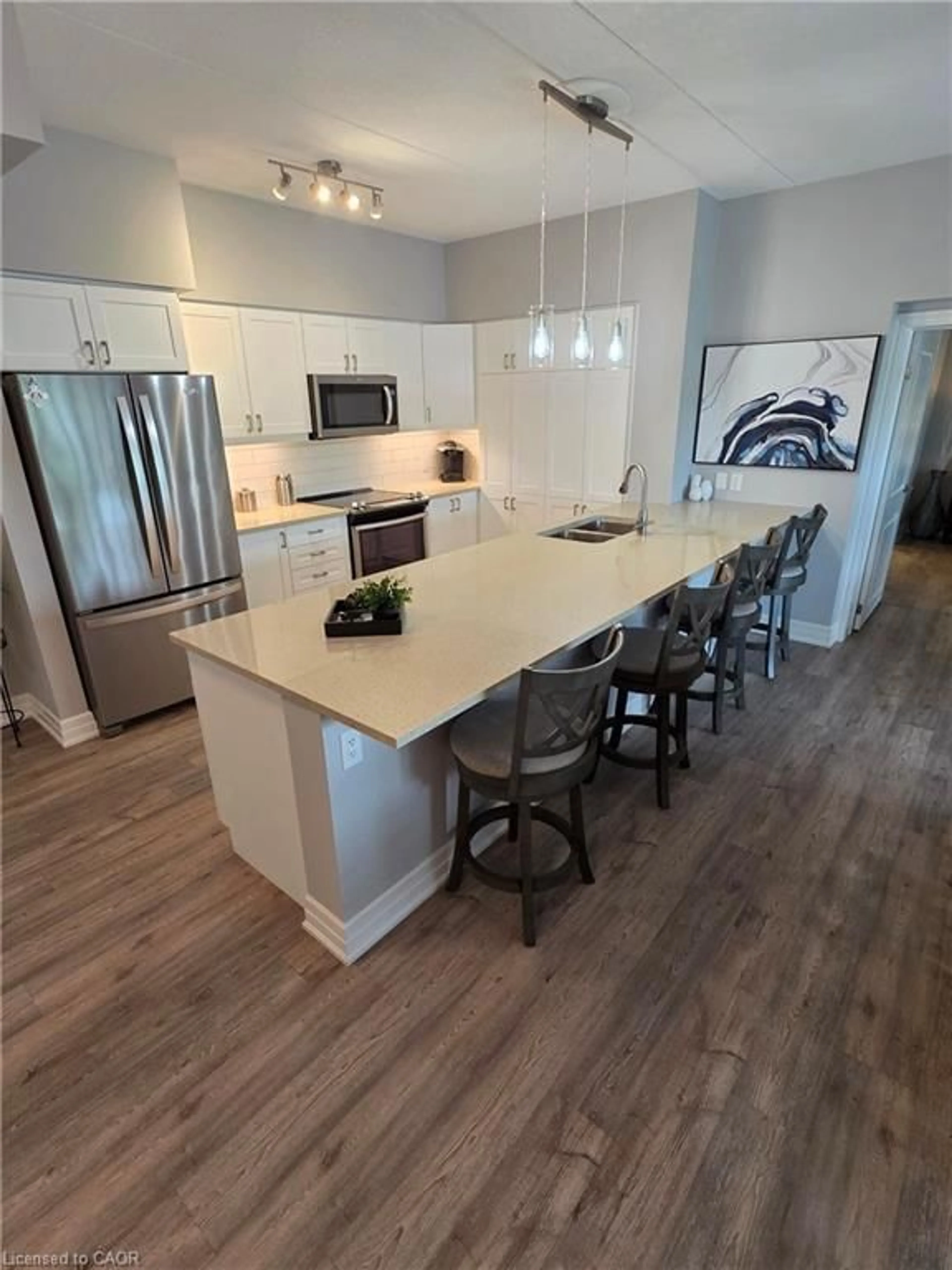 Open concept kitchen, unknown for 39 Sister Varga Terr #105, Hamilton Ontario L9B 0J7