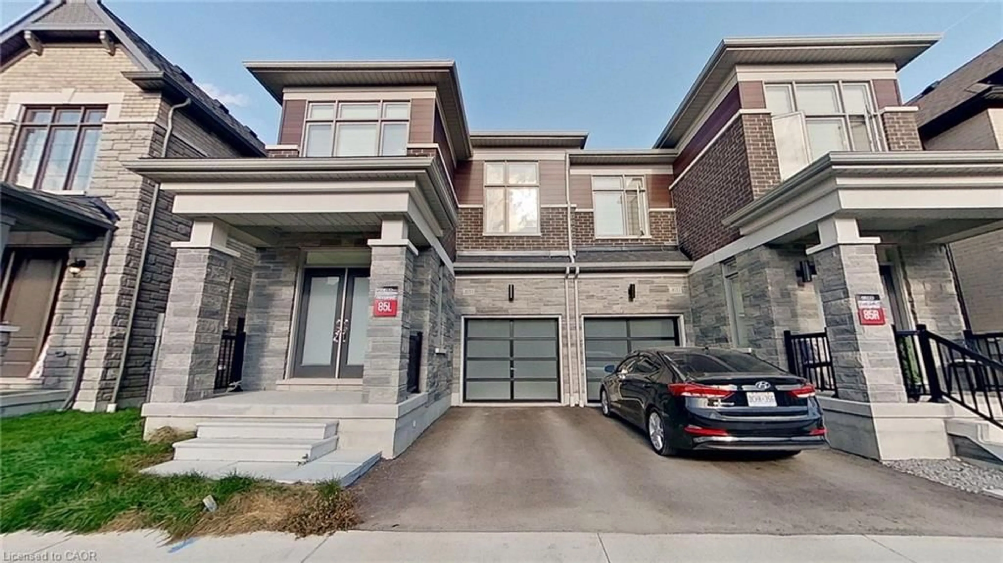 Home with brick exterior material, street for 1033 Pisces Trail, Pickering Ontario L1X 0P7