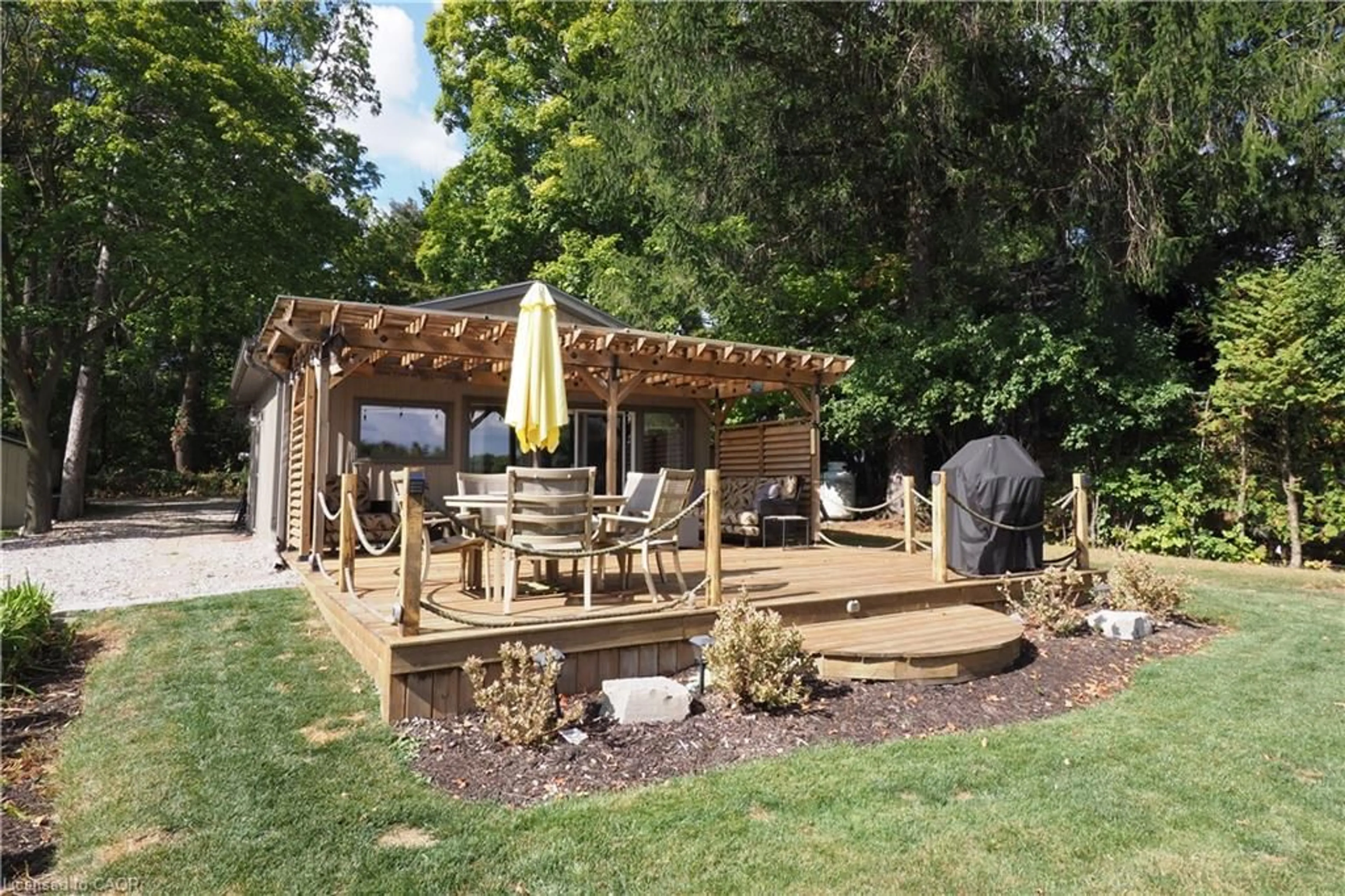 Patio, unknown for 1323 Queen St #Cottage 111, New Dundee Ontario N0B 2E0