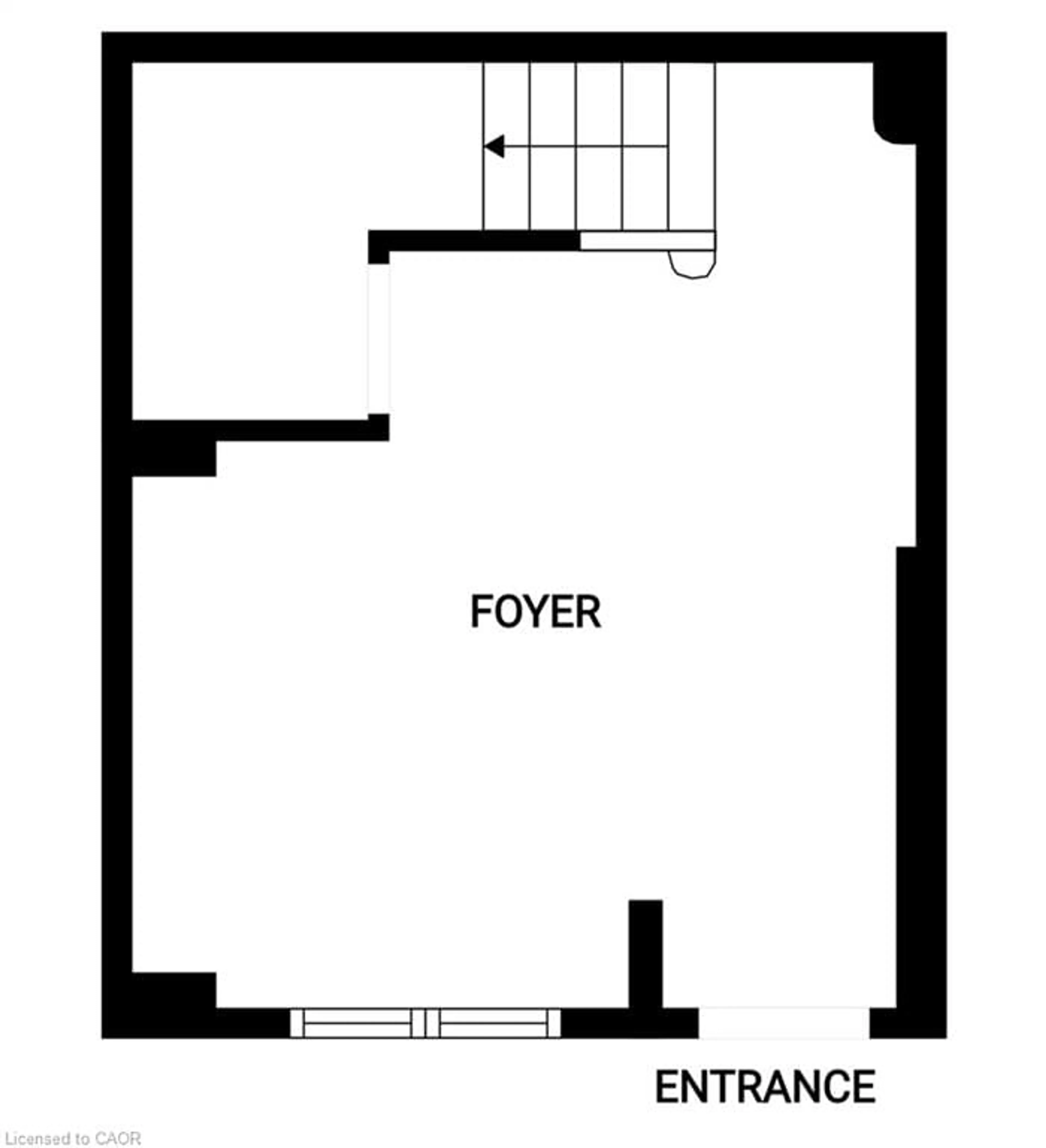 Floor plan for 217 Caroline St, Hamilton Ontario L8P 3L5