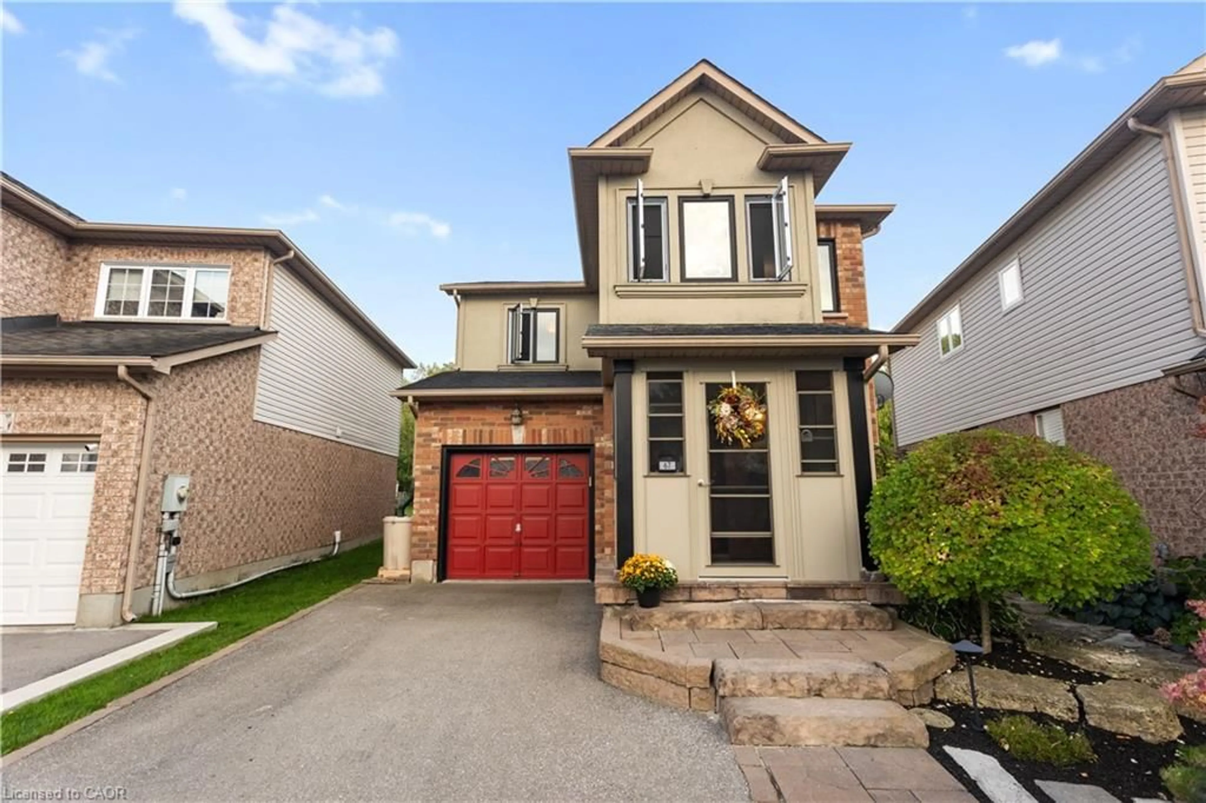 Home with brick exterior material, street for 67 Bailey Dr, Cambridge Ontario N1P 1G6