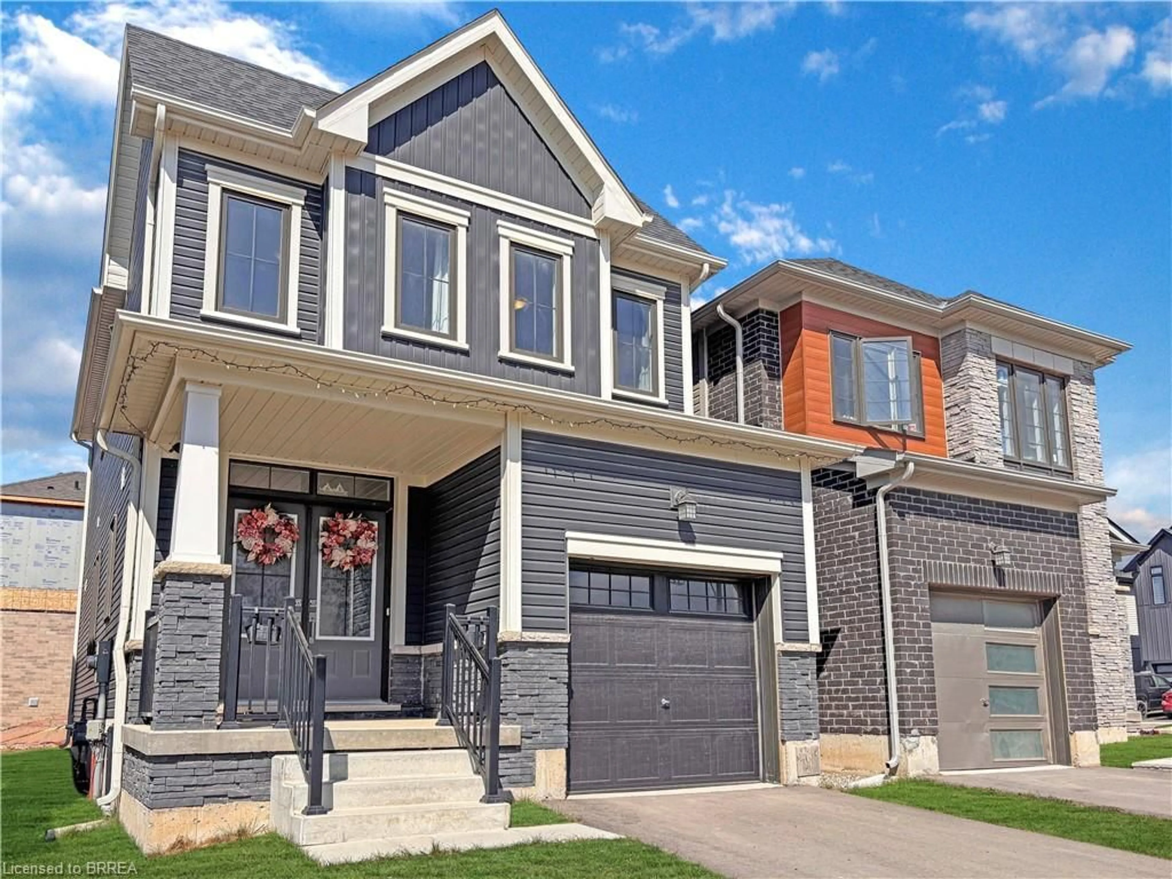 Home with brick exterior material, street for 56 Bellhouse Ave, Brantford Ontario N3T 0W1