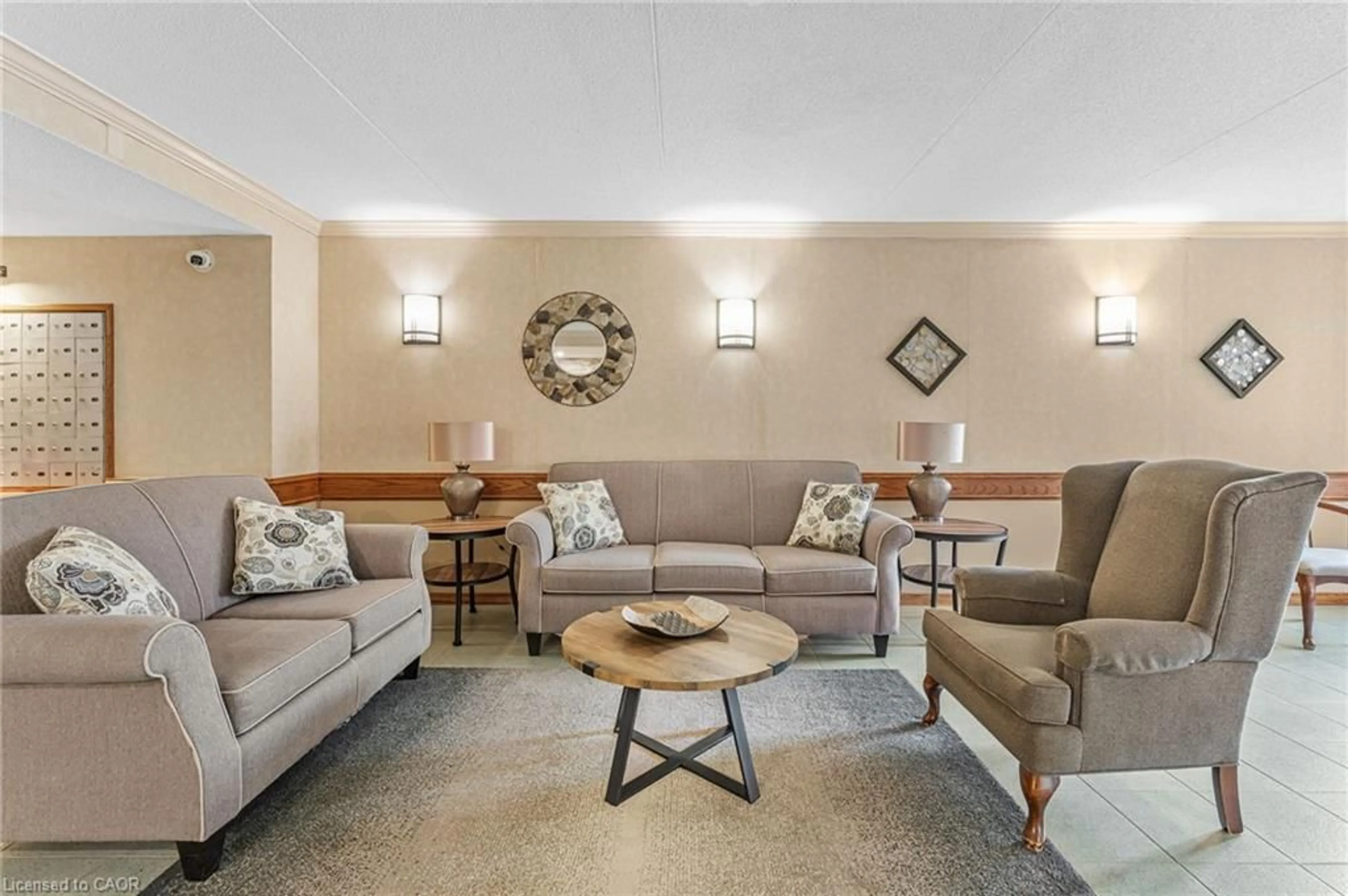 Living room with furniture, unknown for 3420 Frederick Avenue Ave #106, Vineland Ontario L0R 2C0
