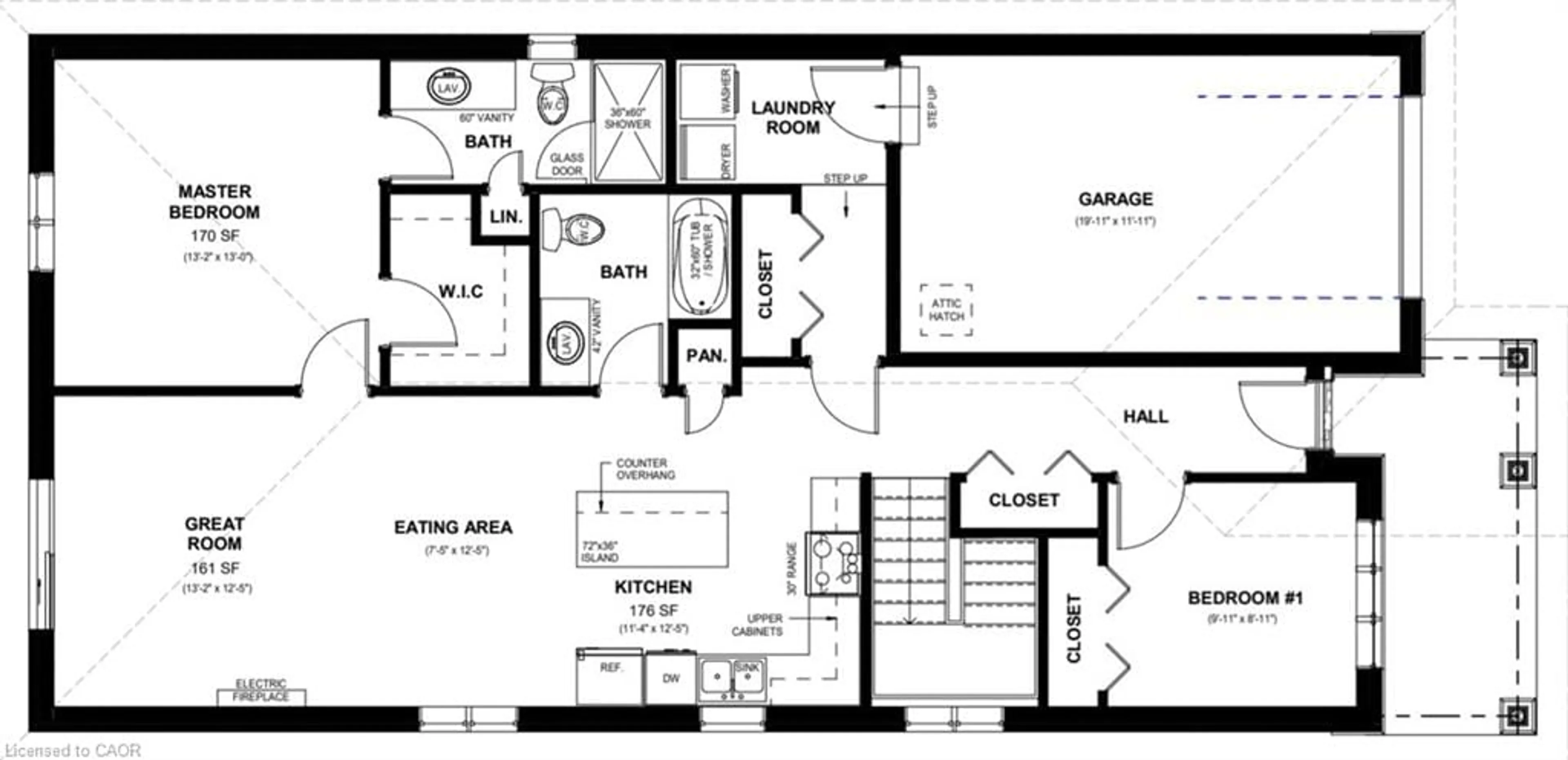 Floor plan for 56 Redbud Rd, Elmira Ontario N3B 0G2