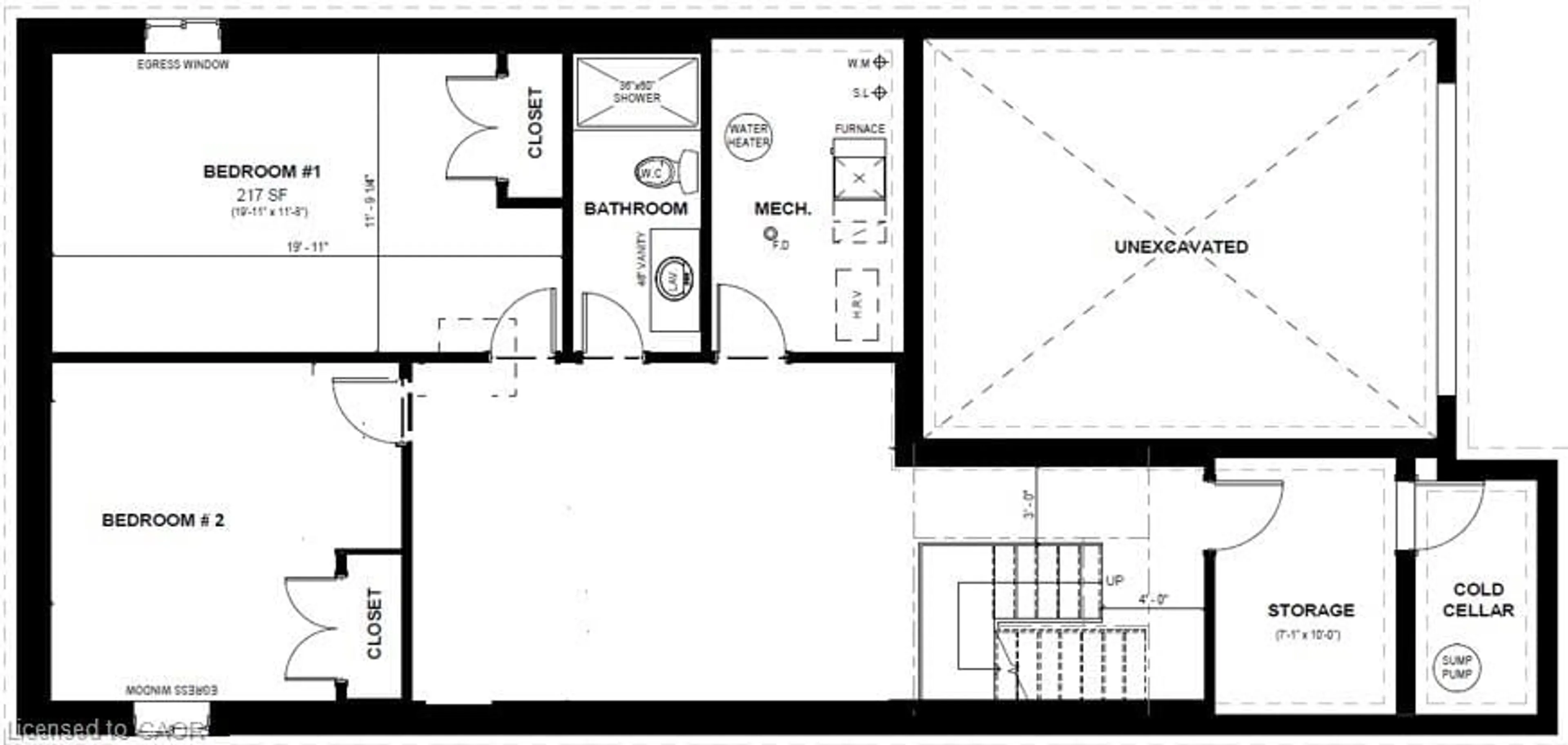 Floor plan for 56 Redbud Rd, Elmira Ontario N3B 0G2