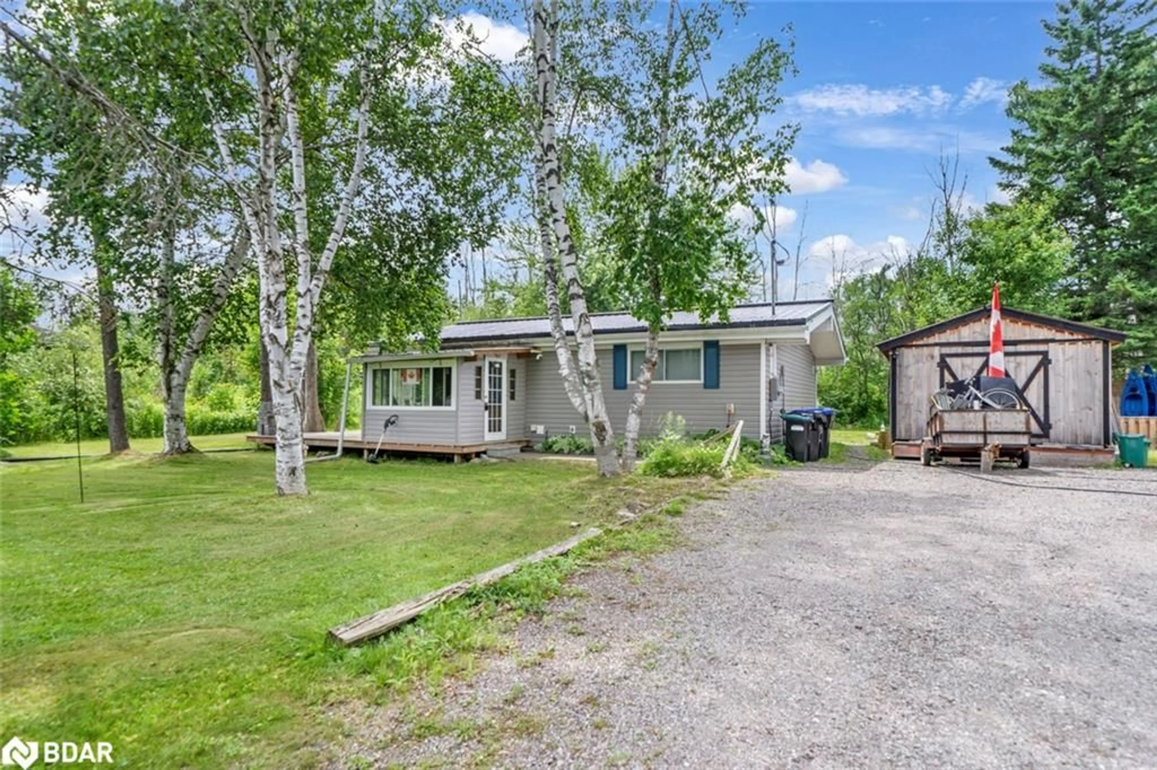 A pic from outside/outdoor area/front of a property/back of a property/a pic from drone, street for 2364 Buchanan St, Innisfil Ontario L9S 3W7