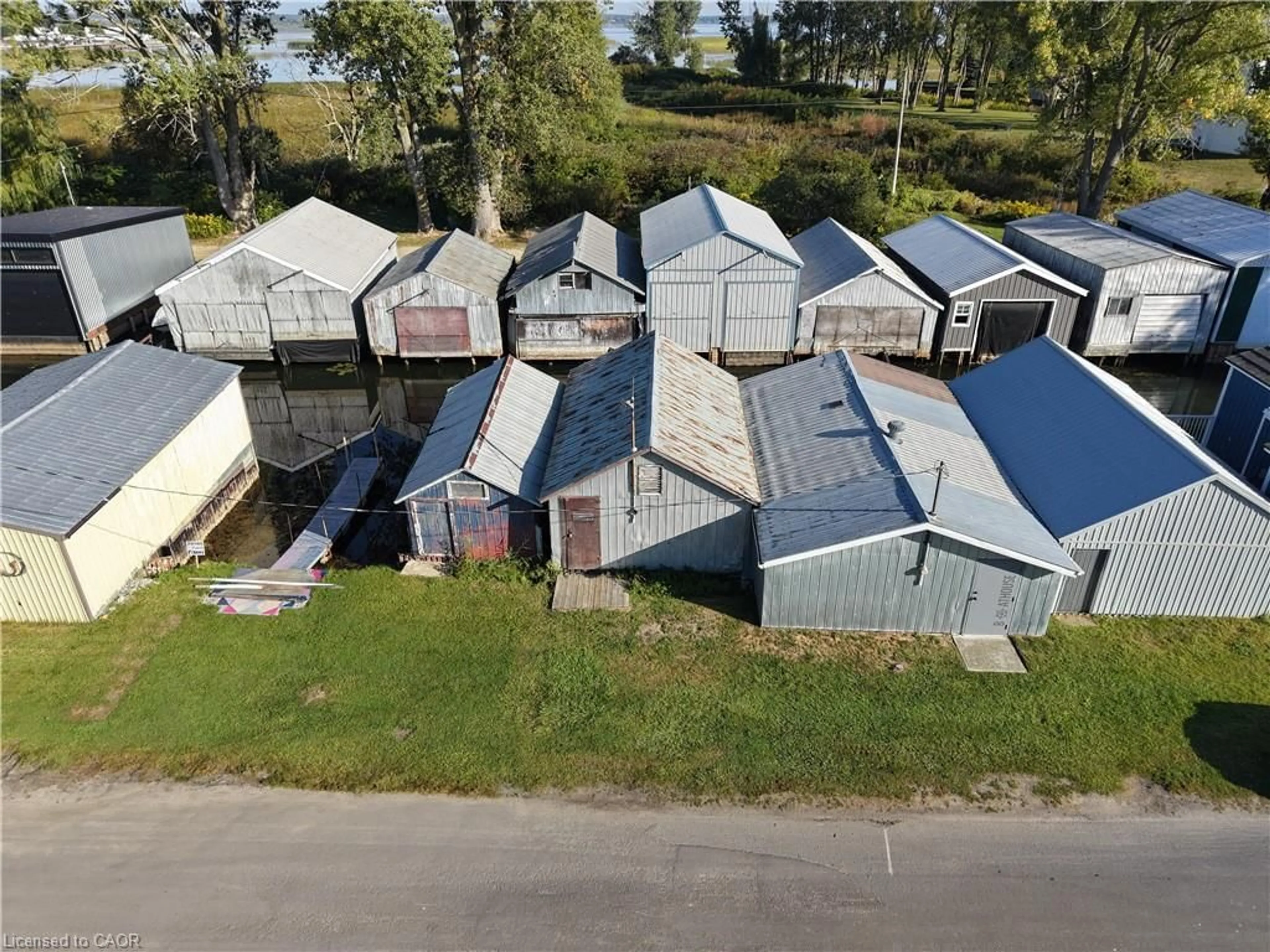 A pic from outside/outdoor area/front of a property/back of a property/a pic from drone, street for 0 Boat House Lane, Long Point Ontario N0E 1G0