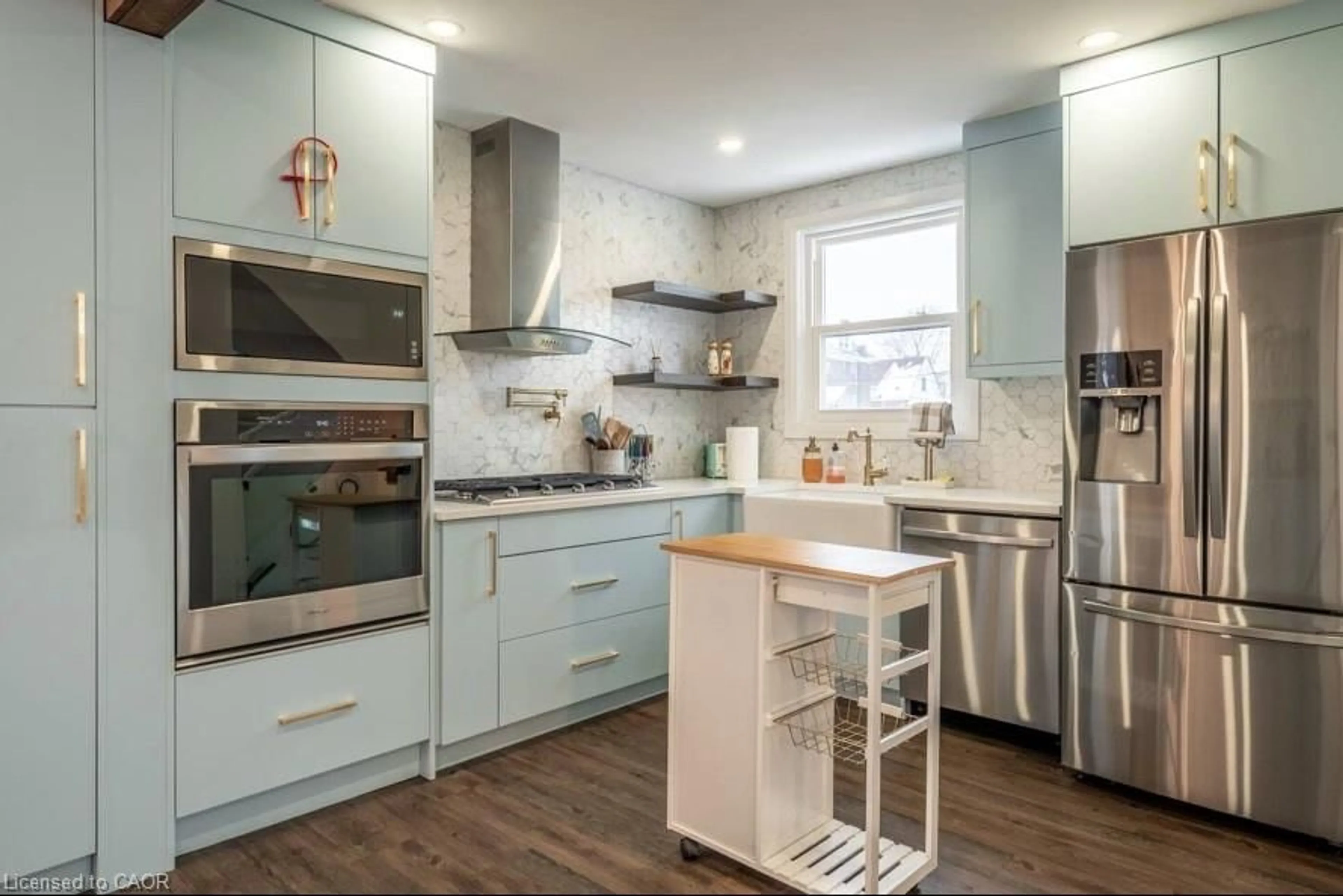 Open concept kitchen, unknown for 122 Queensdale Ave, Hamilton Ontario L9A 1K3