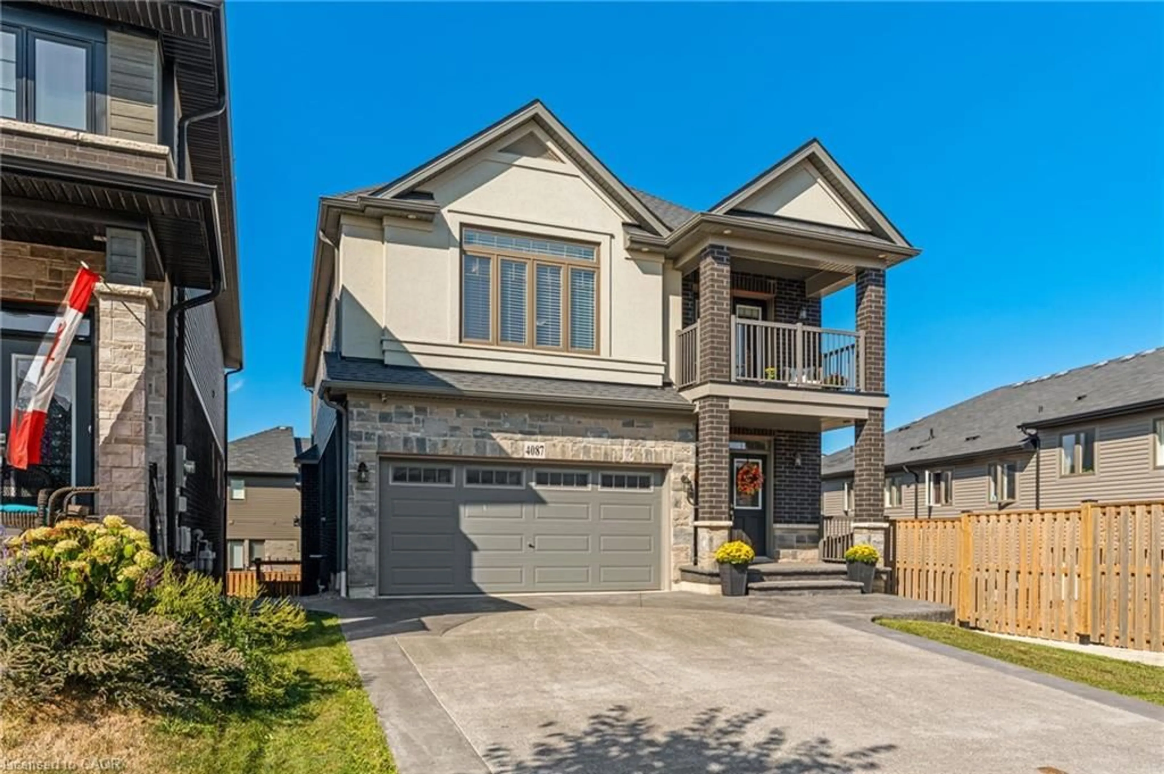 Home with brick exterior material, street for 4087 Healing St, Beamsville Ontario L3J 0S3