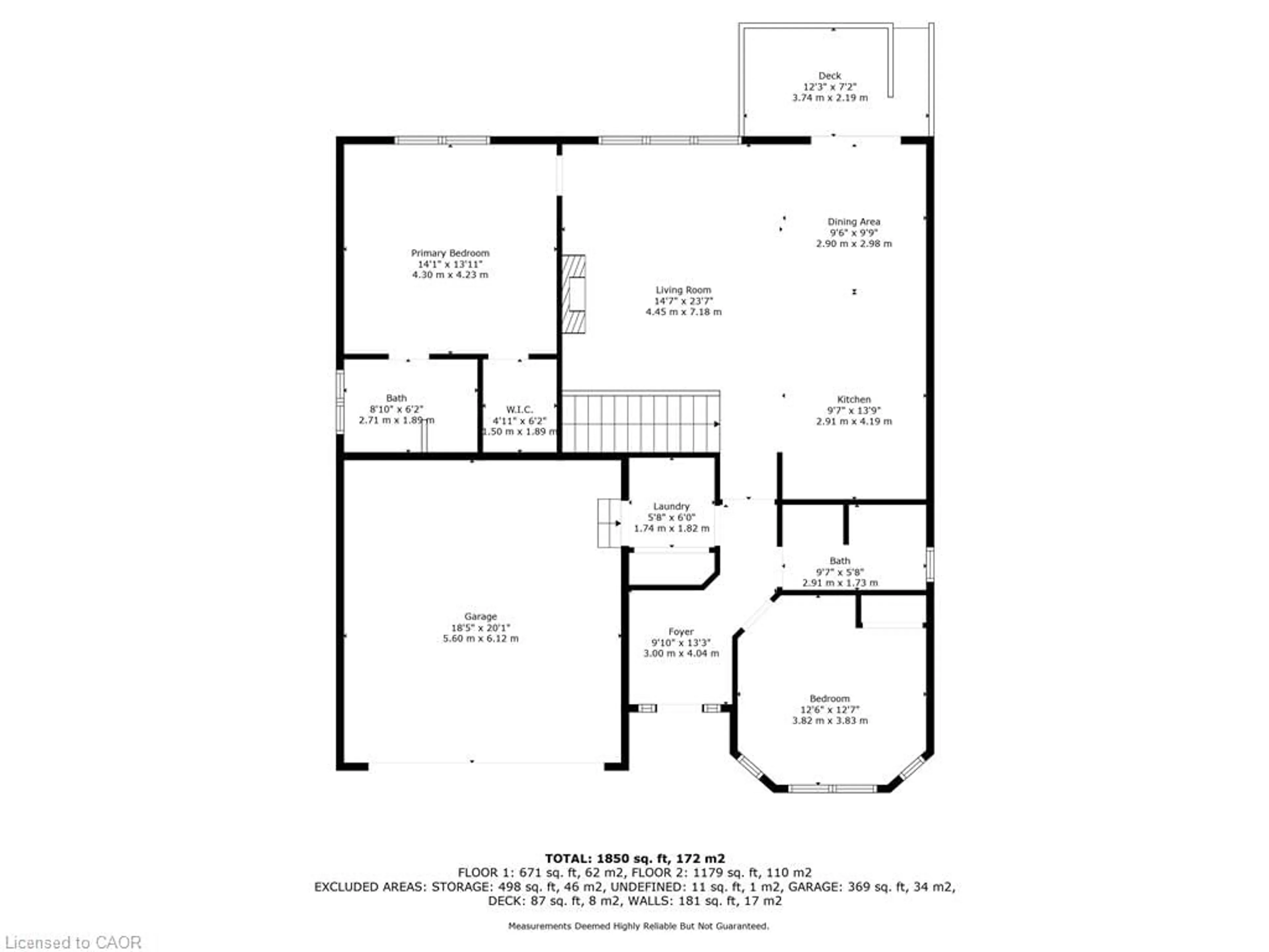 Floor plan for 17 Manorwood Dr, Smithville Ontario L0R 2A0