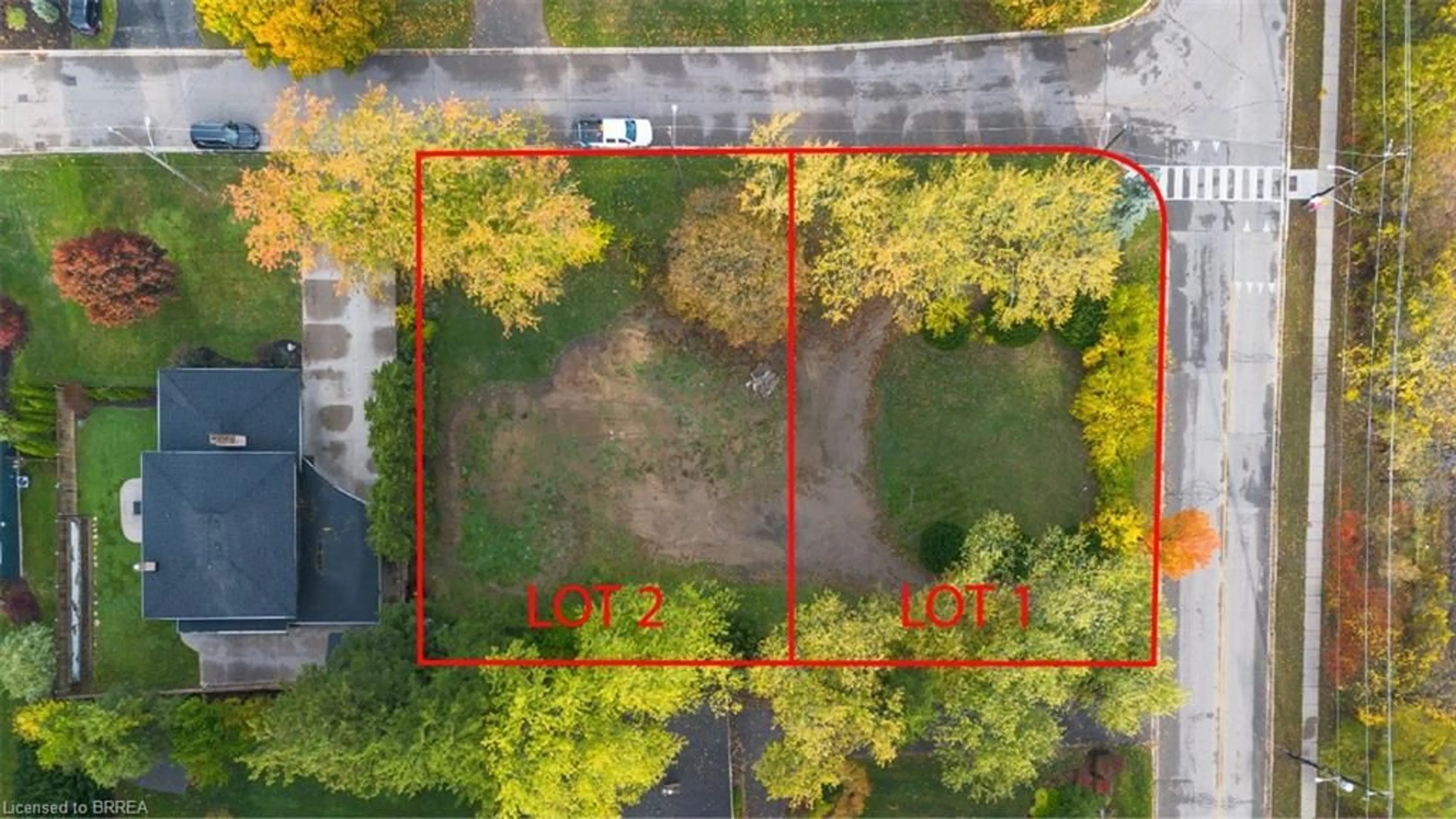 A pic from outside/outdoor area/front of a property/back of a property/a pic from drone, street for 72 Ava Rd #Lot 1, Brantford Ontario N3T 5H2