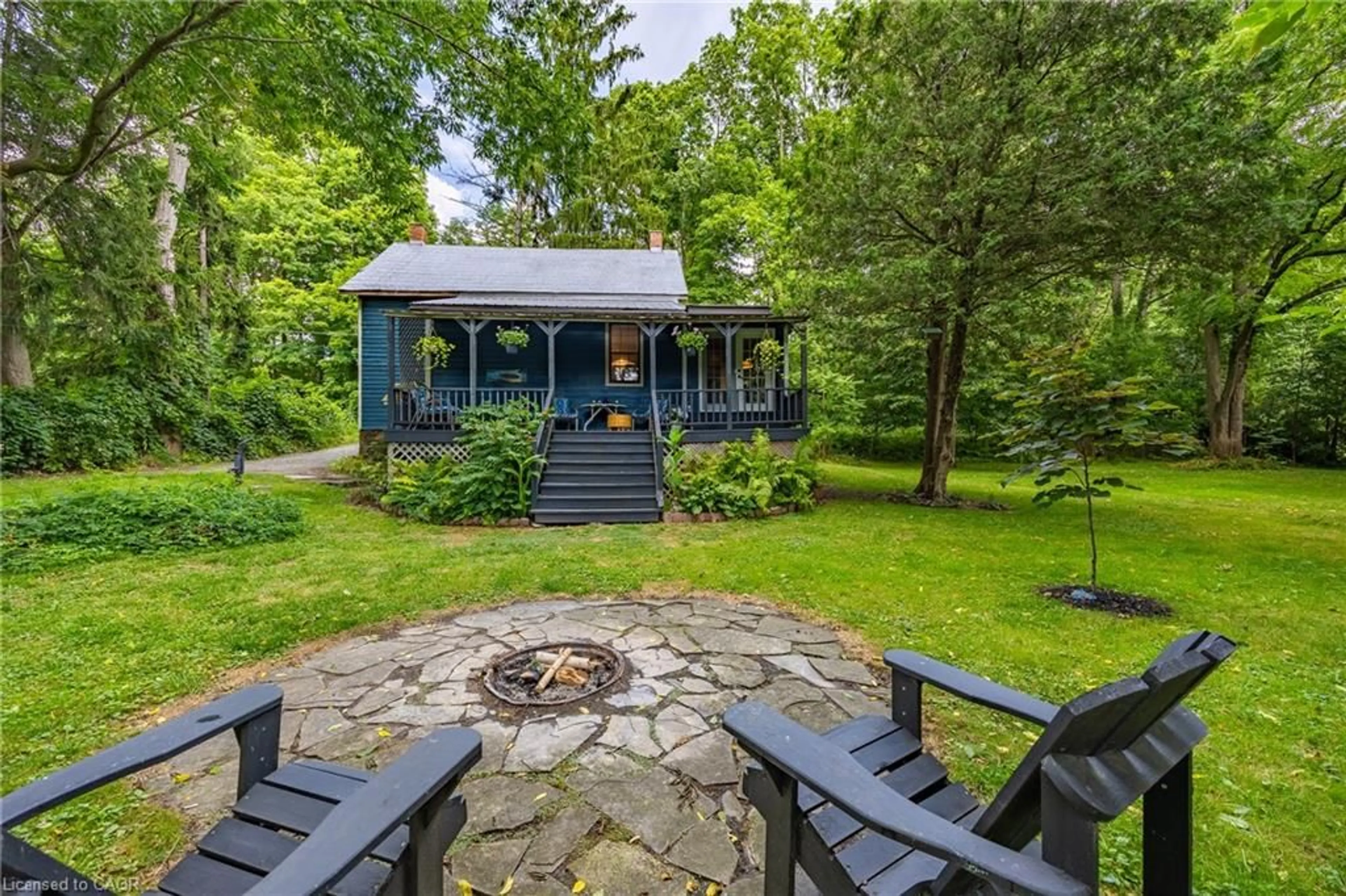 Patio, water/lake/river/ocean view for 17 Young's Creek Rd, Port Ryerse Ontario N3Y 4K2