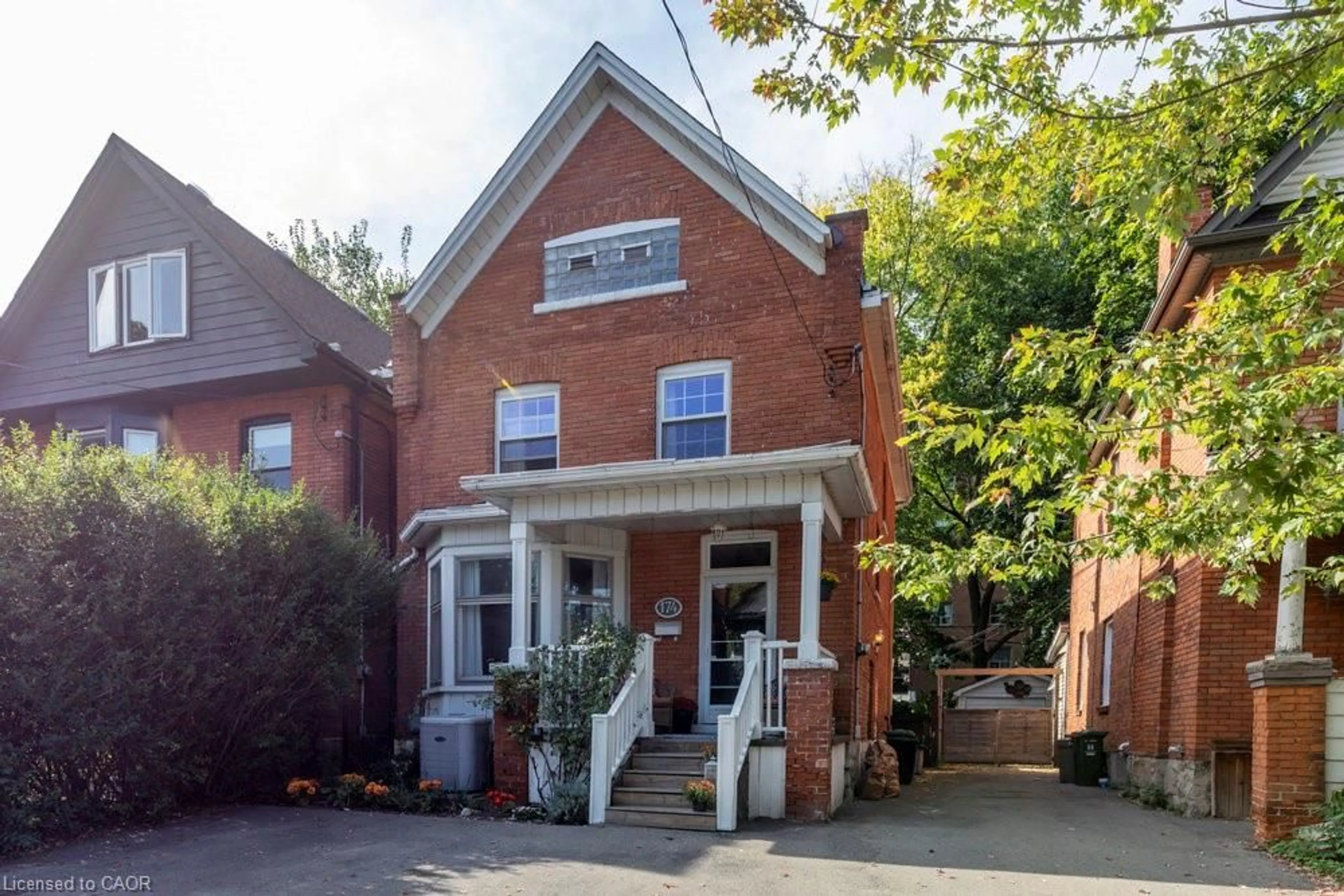 Home with brick exterior material, street for 174 Emerald St, Hamilton Ontario L8N 2V7
