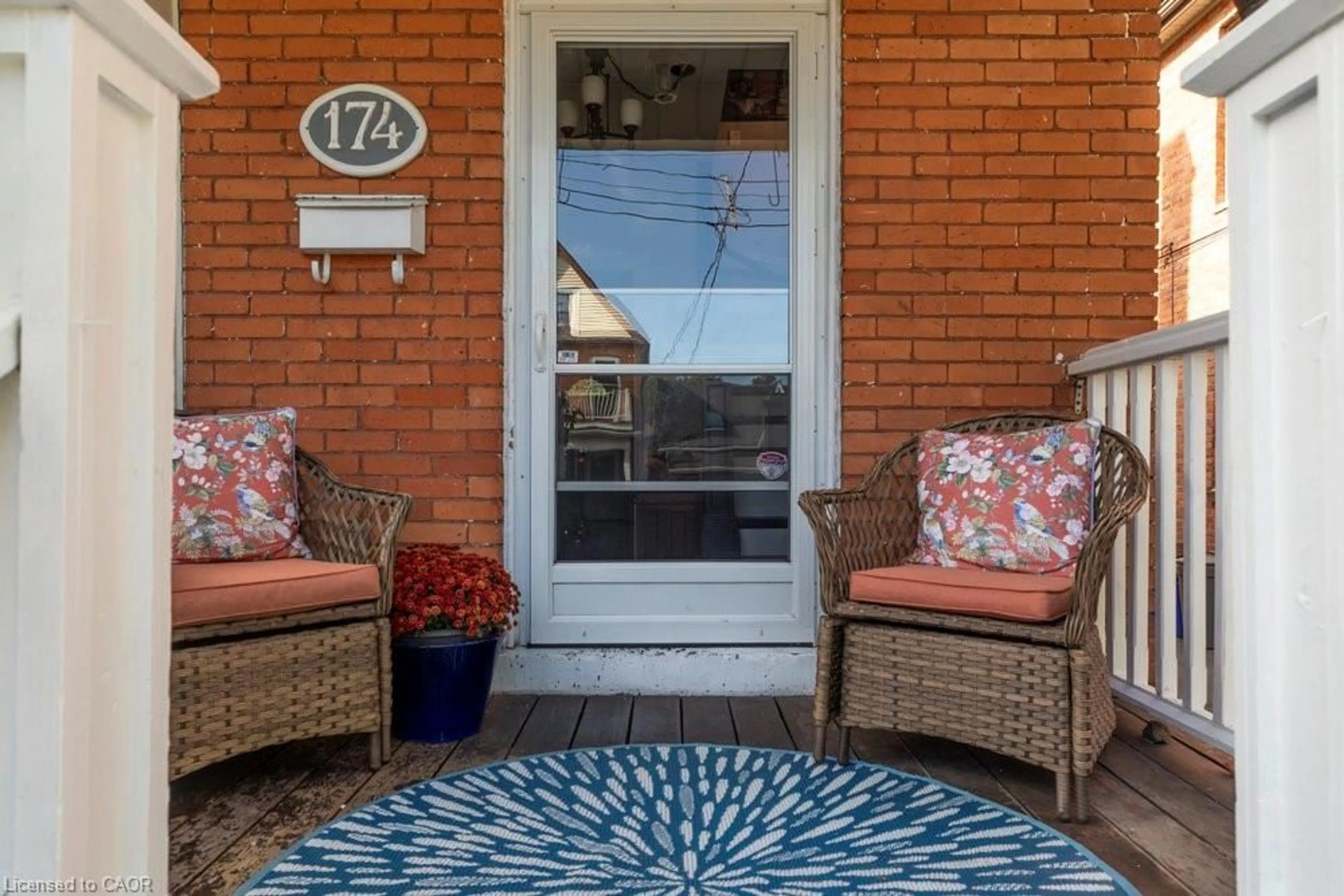 Patio, street for 174 Emerald St, Hamilton Ontario L8N 2V7
