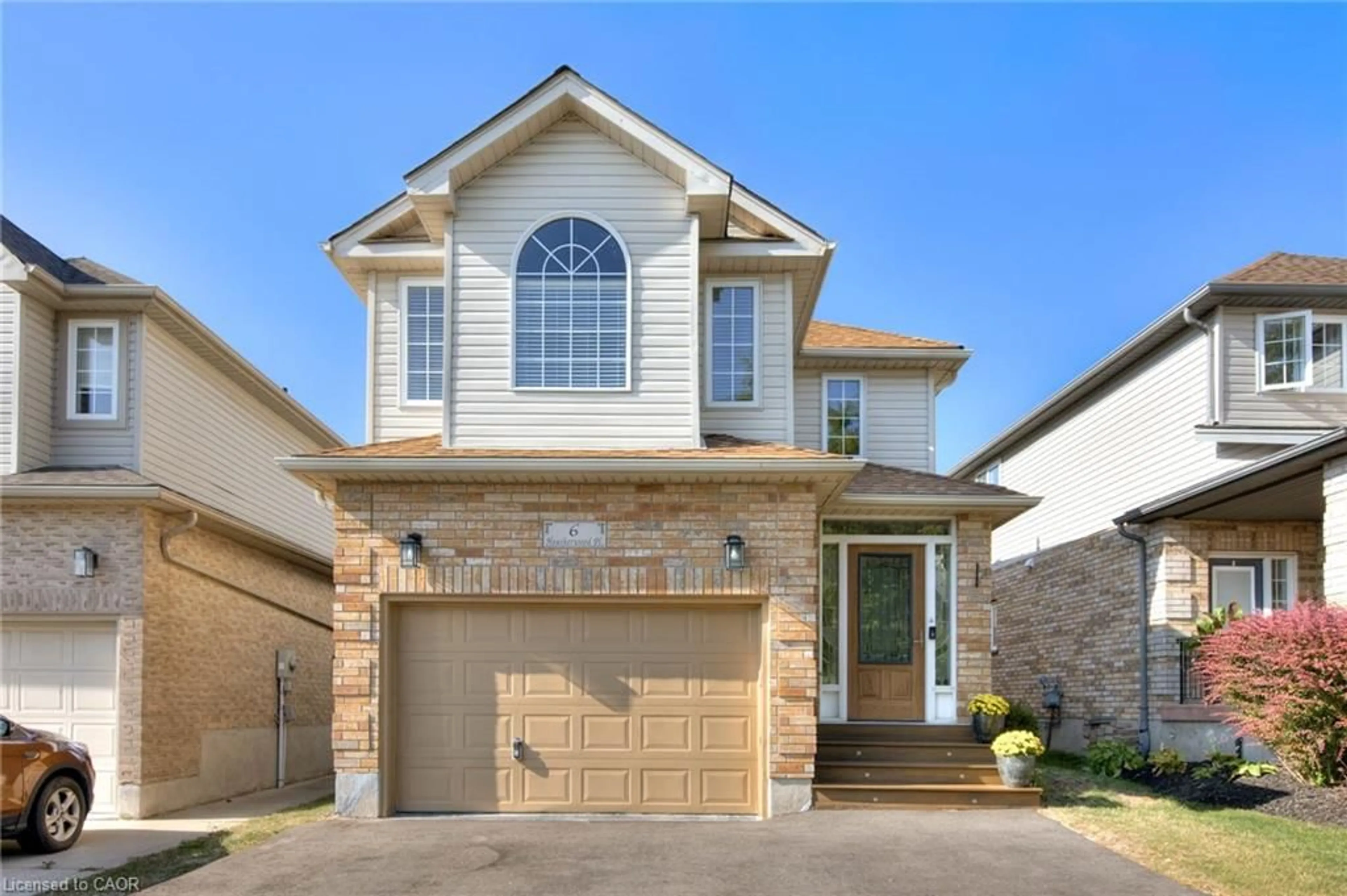 Home with brick exterior material, street for 6 Heatherwood Pl, Kitchener Ontario N2N 3N7