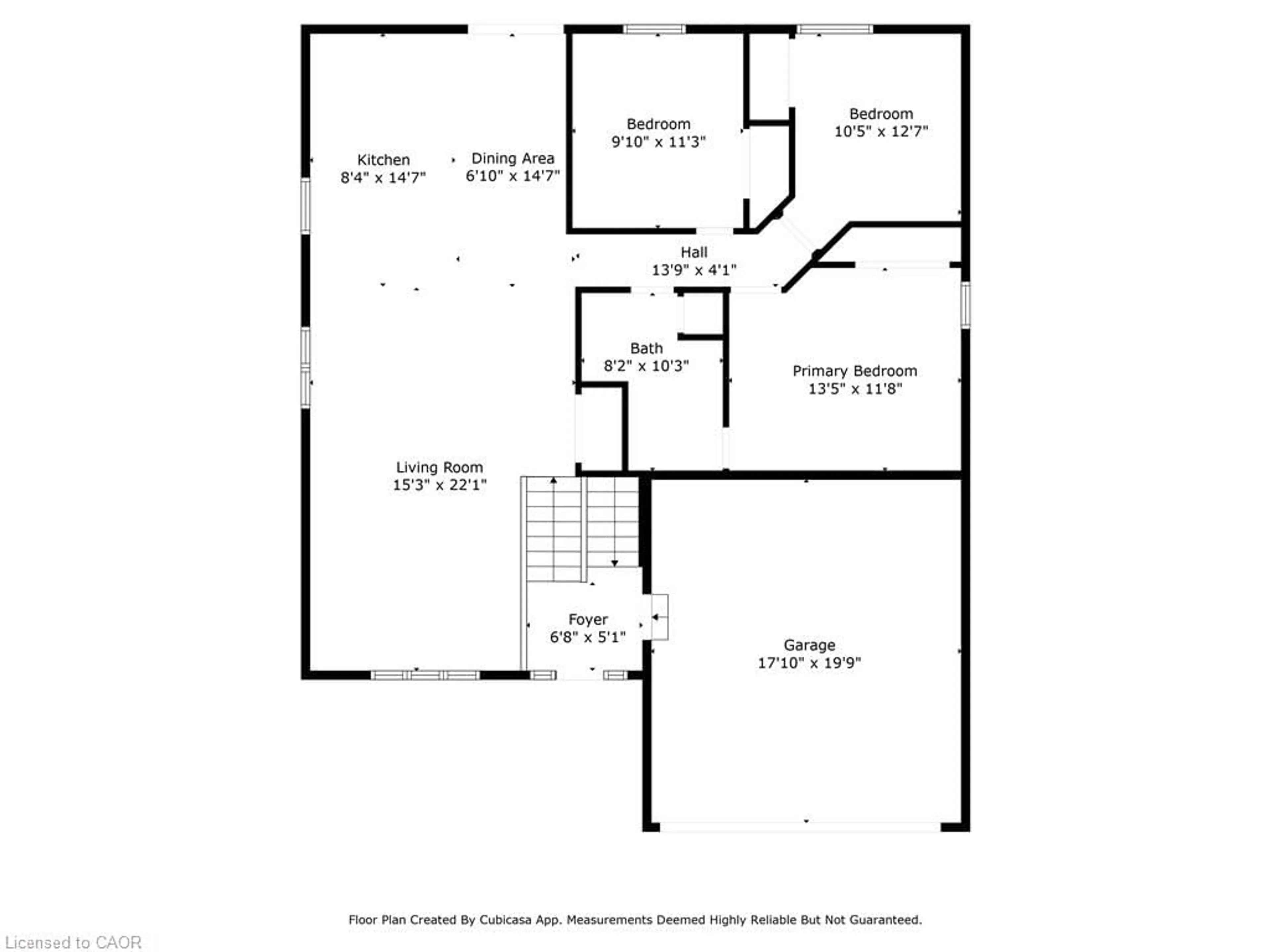 Floor plan for 92 White Water Dr, Port Dover Ontario N0A 1N9