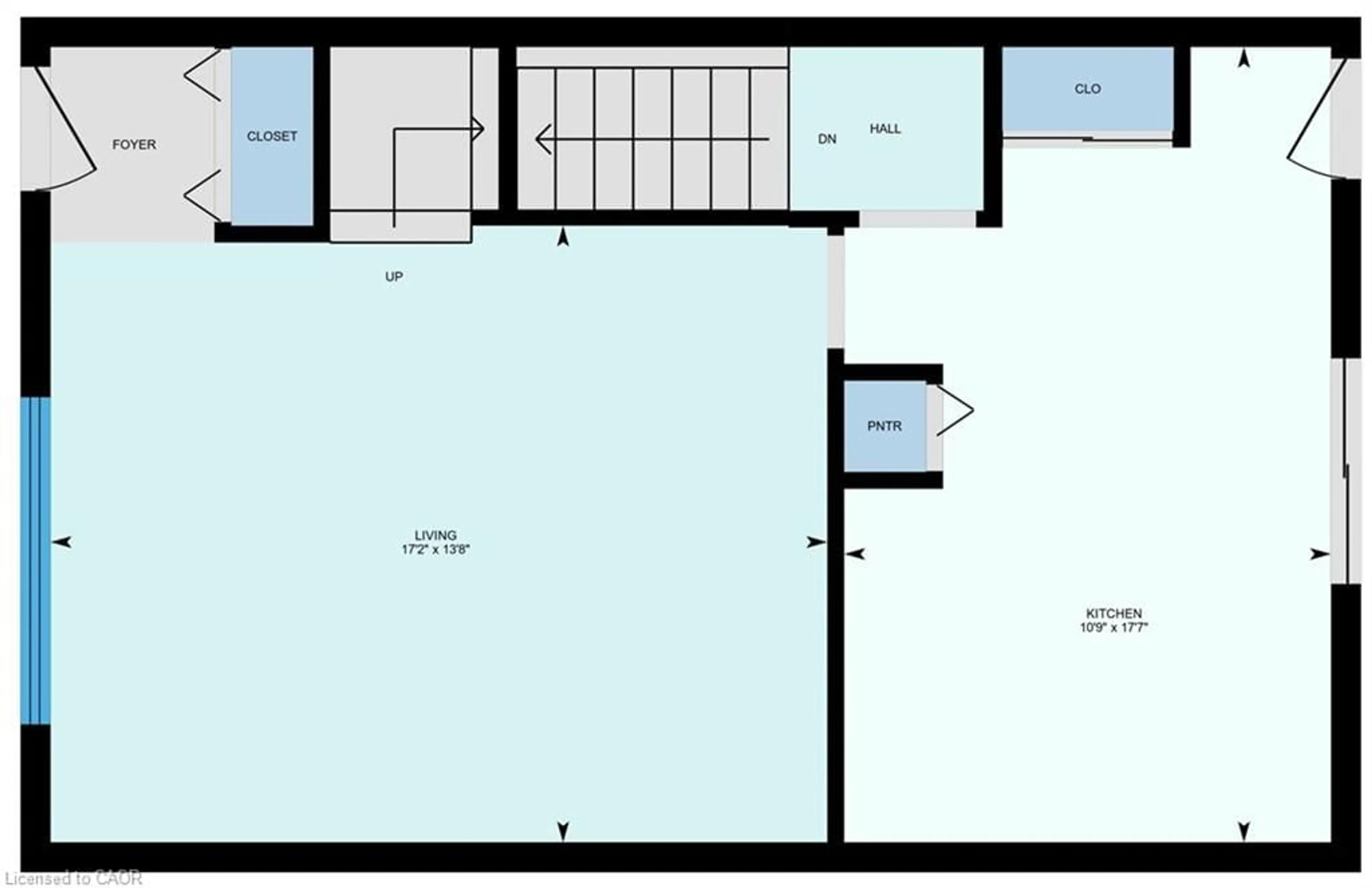 Floor plan for 4 Flint Dr, Kitchener Ontario N2E 1A2