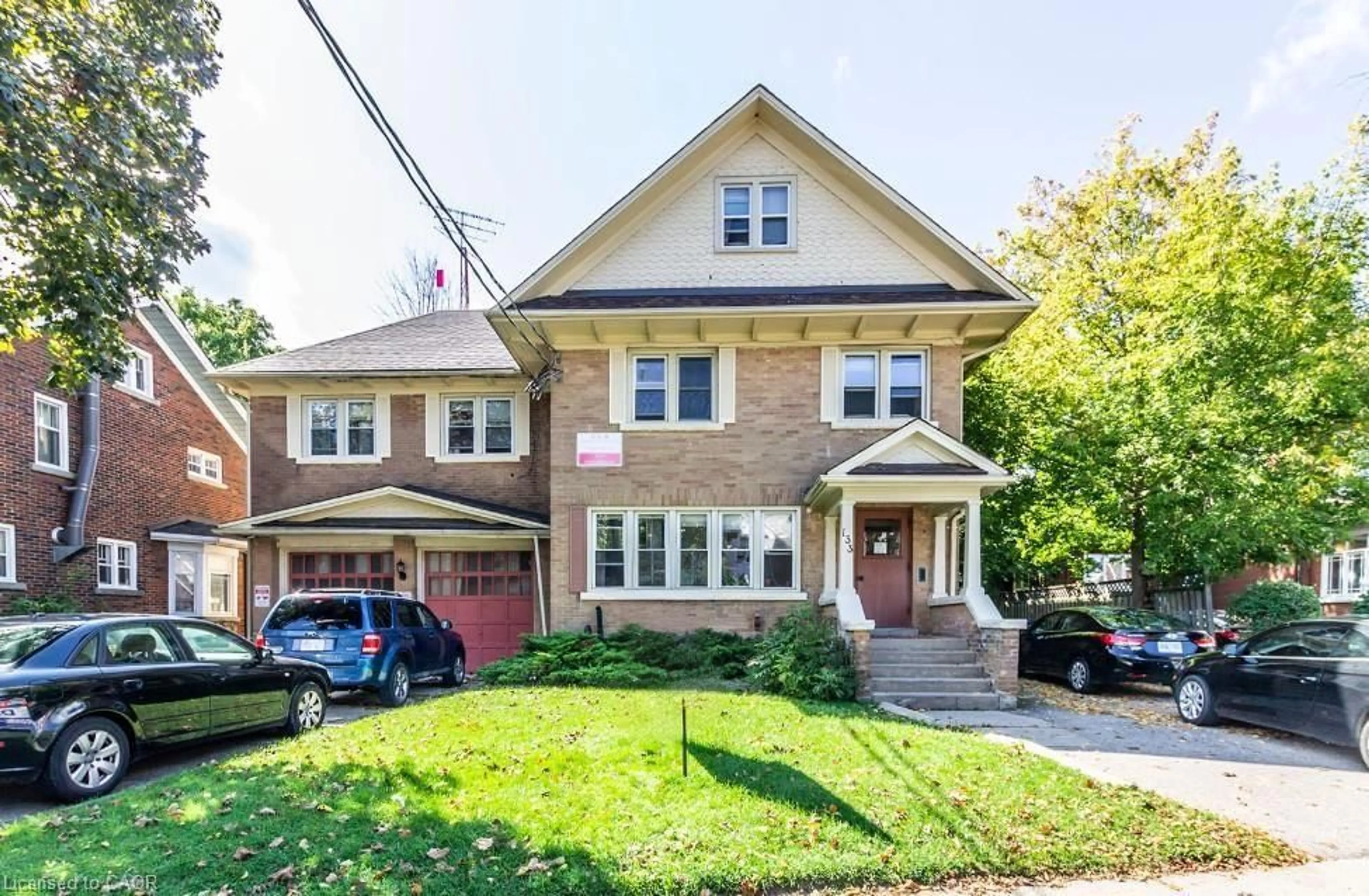 Home with brick exterior material, street for 133 Albert St, Waterloo Ontario N2L 3T2