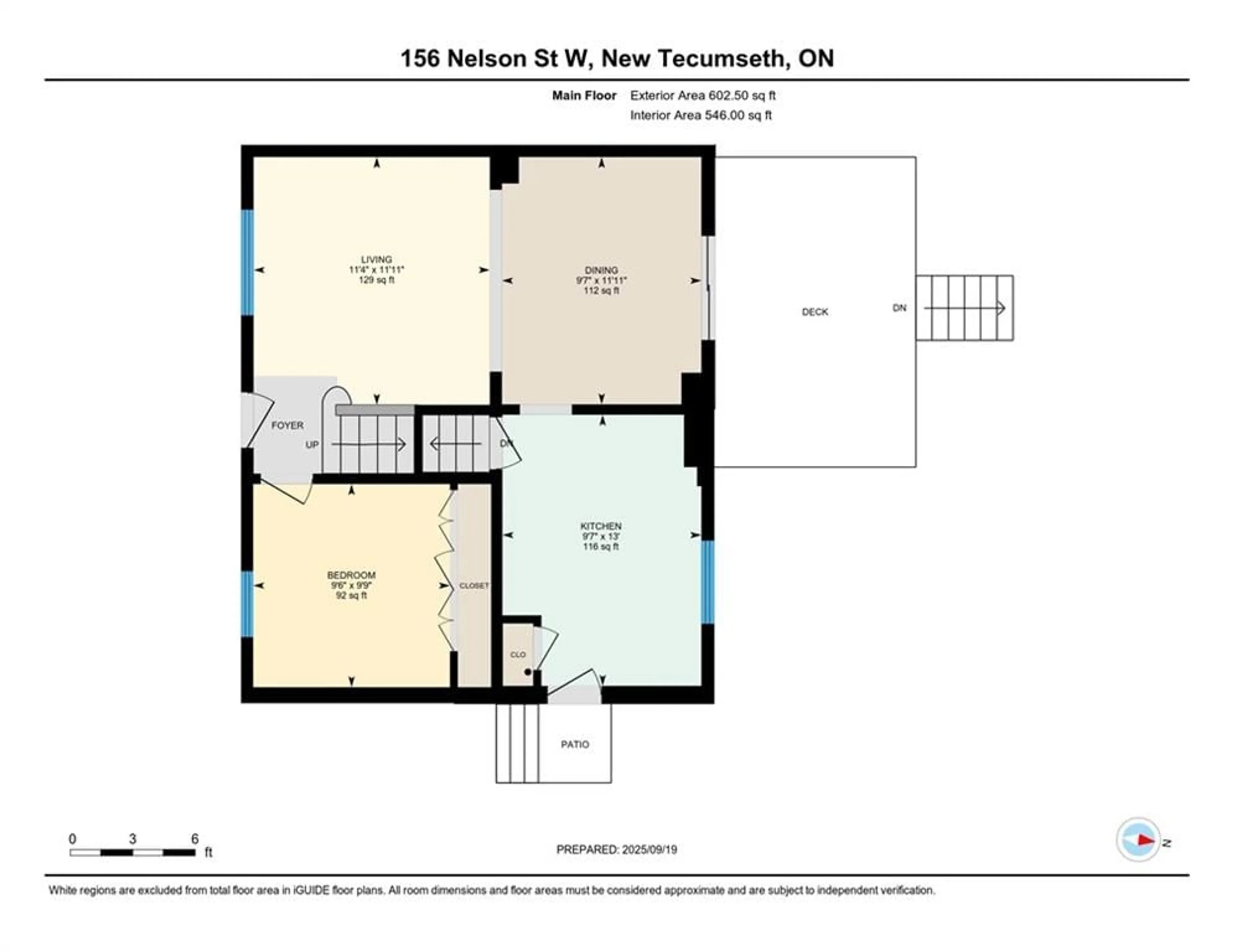 Floor plan for 156 Nelson St, Alliston Ontario L9R 1H4