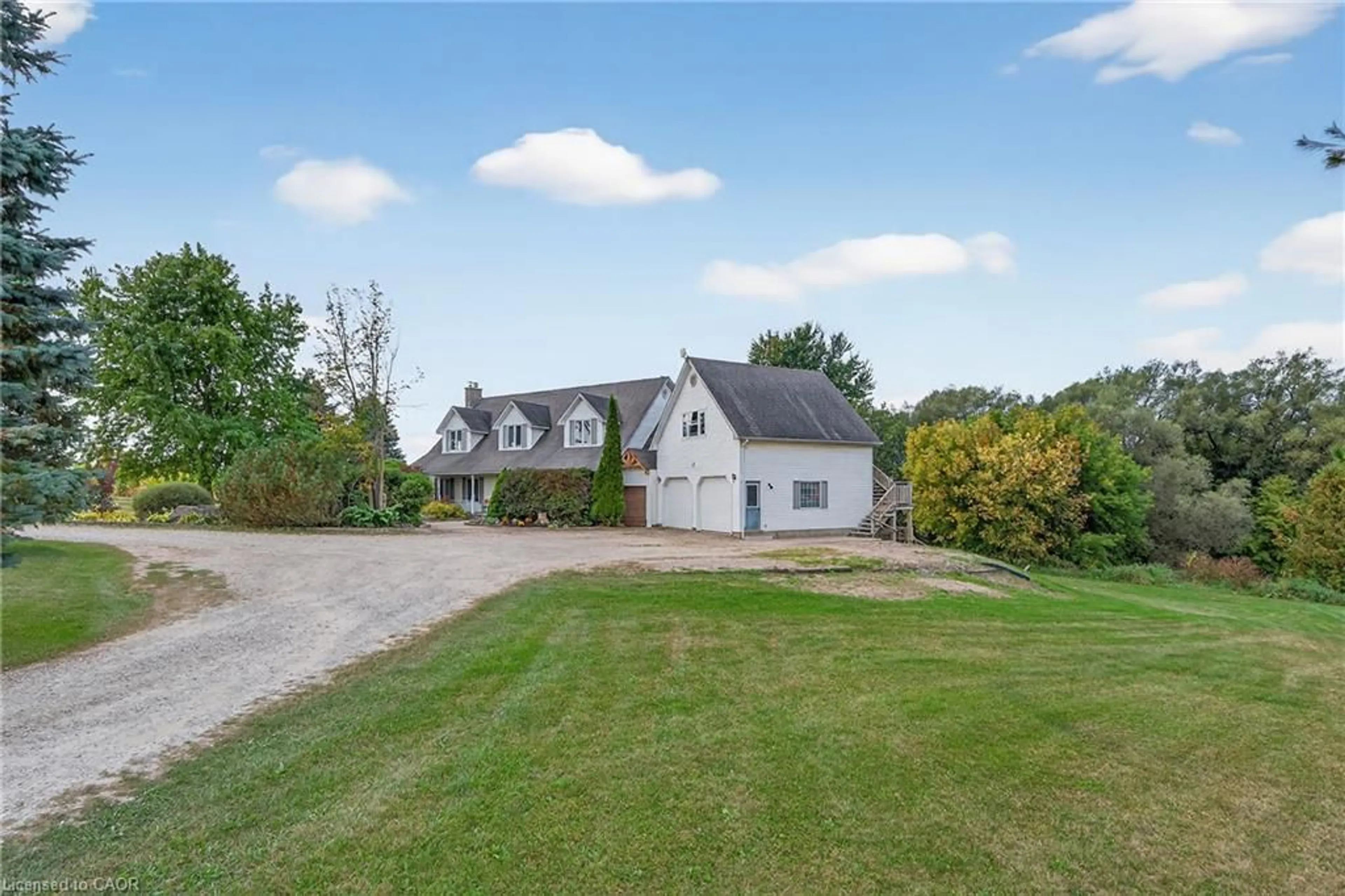 A pic from outside/outdoor area/front of a property/back of a property/a pic from drone, unknown for 7146 Noah Road, R.R. # 1, Elora Ontario N0B 1S0