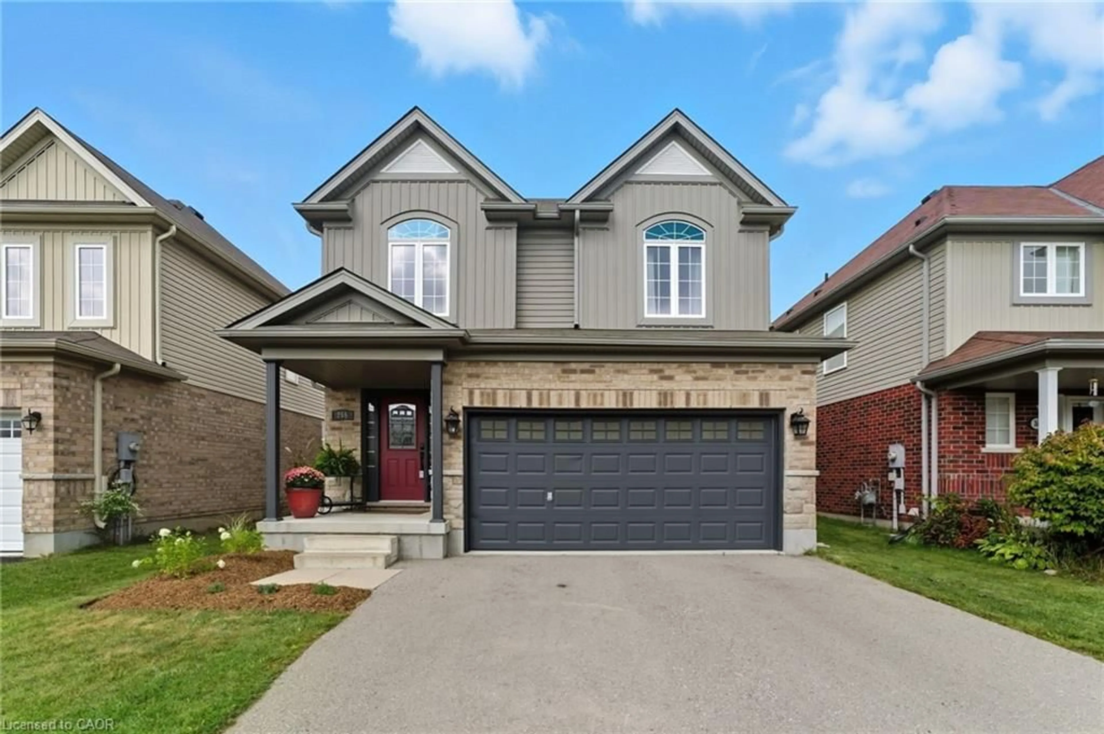 Home with brick exterior material, street for 266 Vincent Dr, Ayr Ontario N0B 1E0