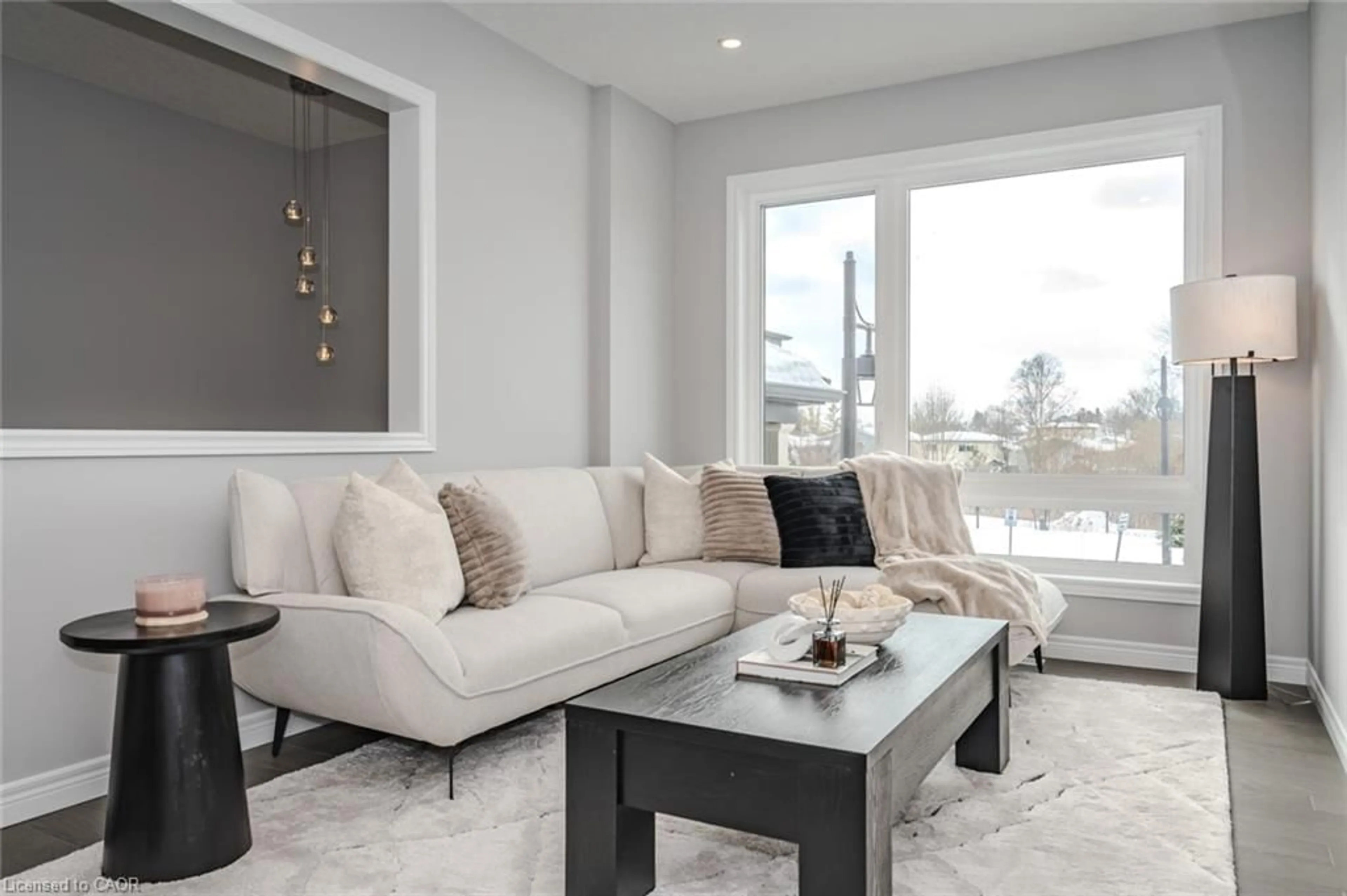 Living room with furniture, unknown for 23 Sora Lane, Guelph Ontario N1E 0T4