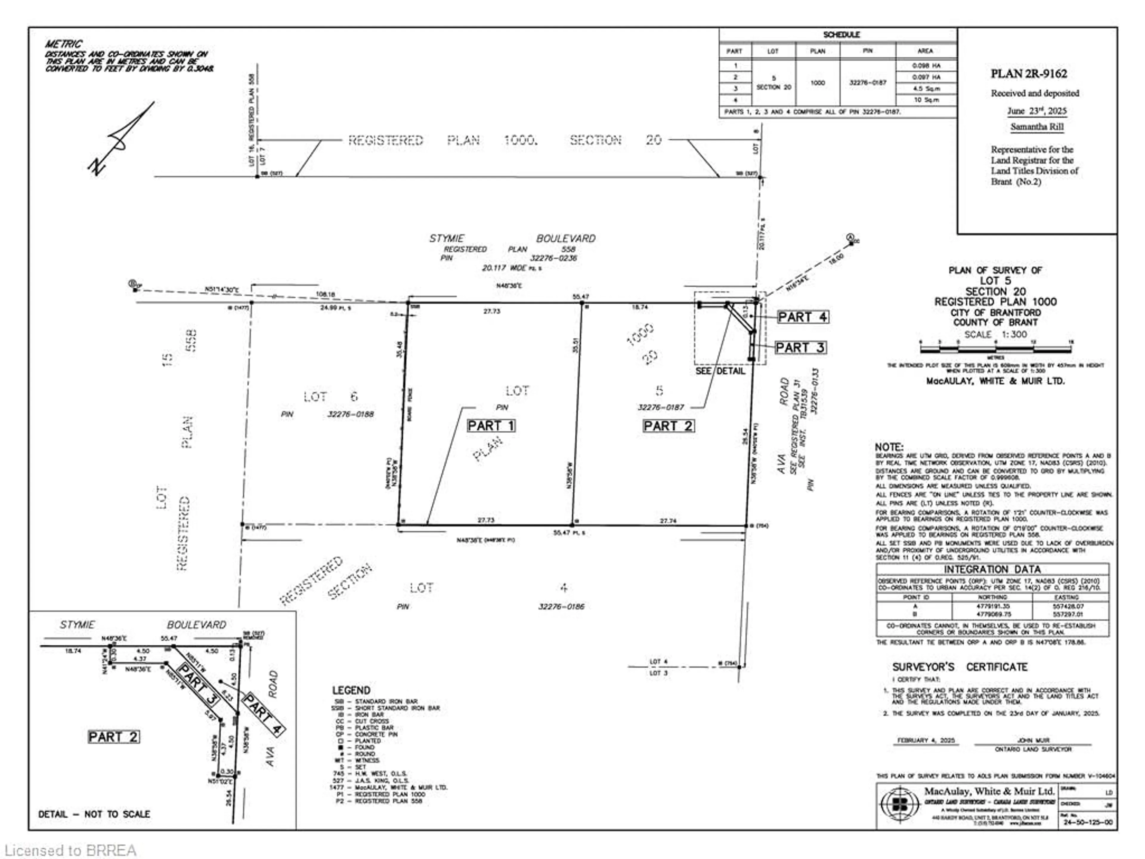 Floor plan for 72 Ava Rd #Lot 2, Brantford Ontario N3T 5H2