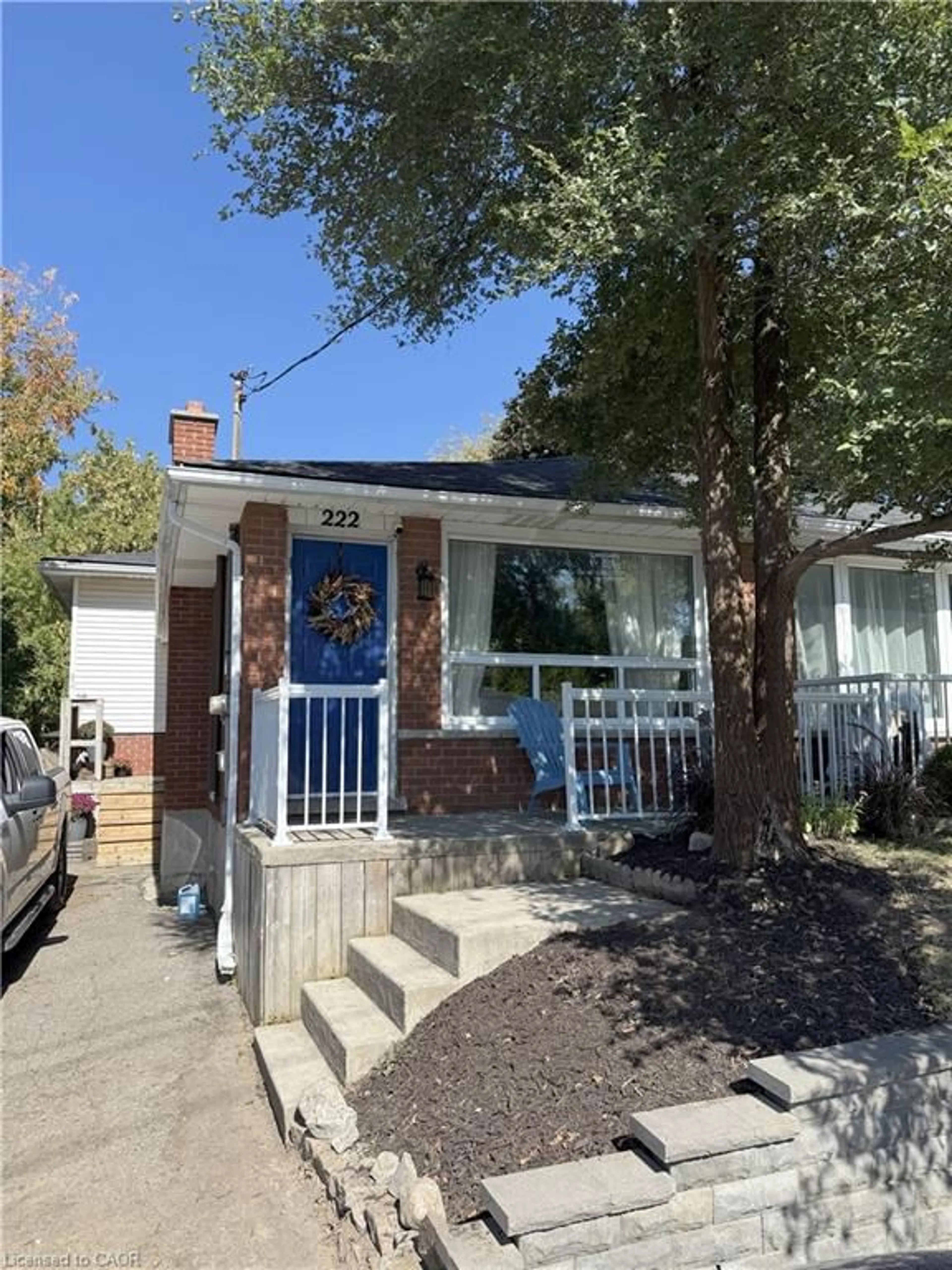 Home with brick exterior material, street for 222 Fairway Rd, Kitchener Ontario N2A 2N8