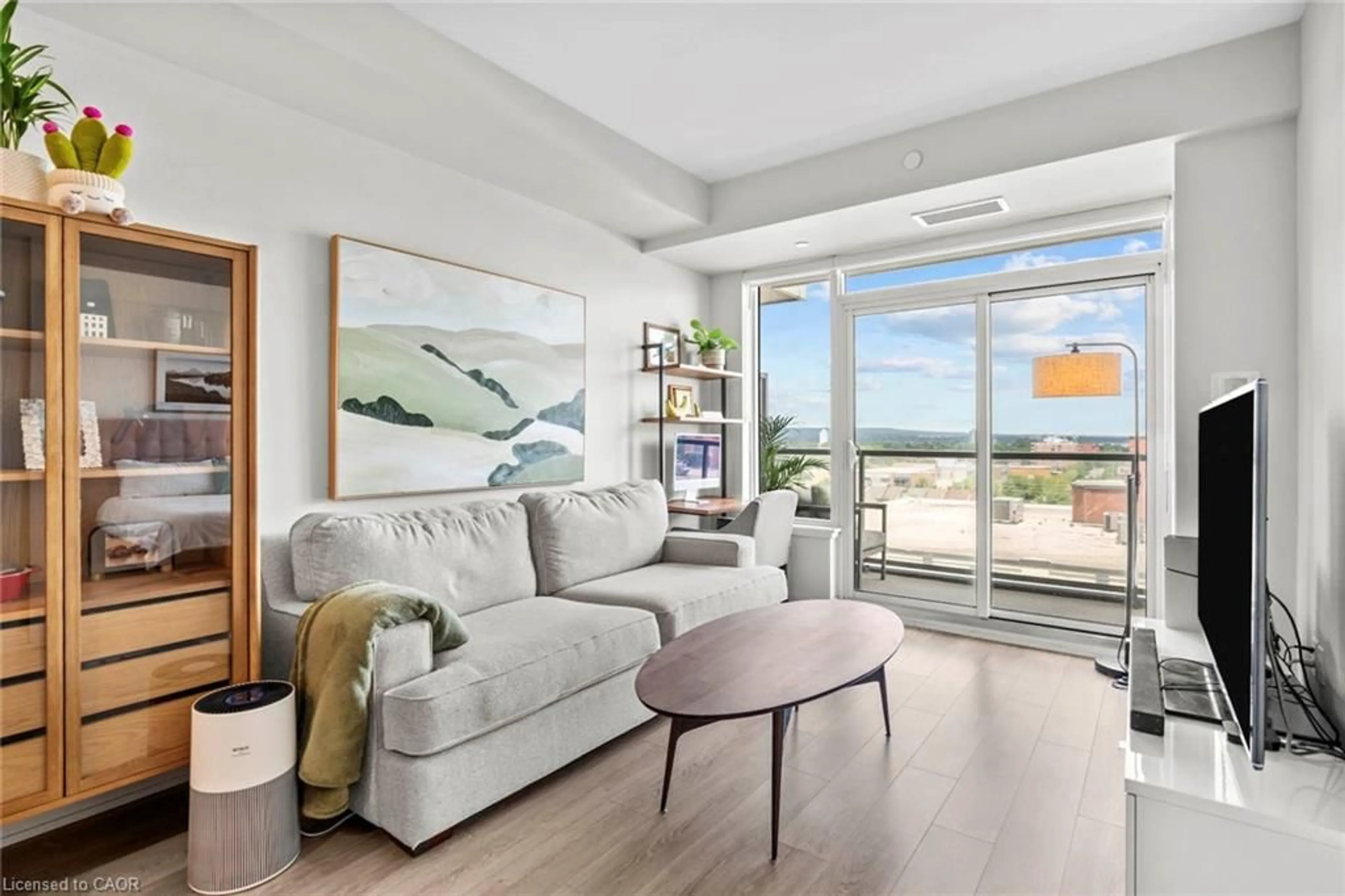 Living room with furniture, unknown for 212 King William St #818, Hamilton Ontario L8N 1B5