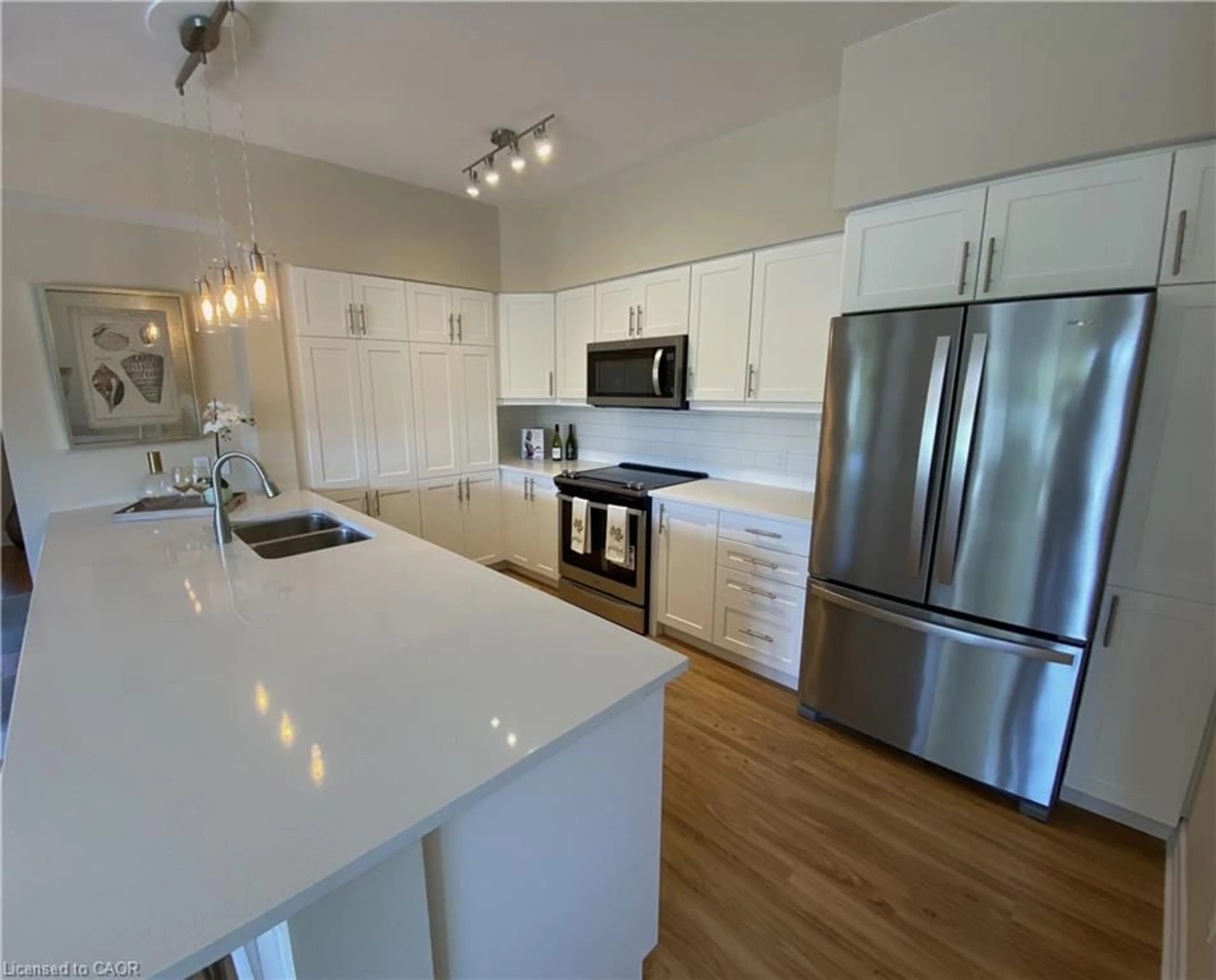 Open concept kitchen, unknown for 39 Sister Varga Terr #115, Hamilton Ontario L9B 0J7