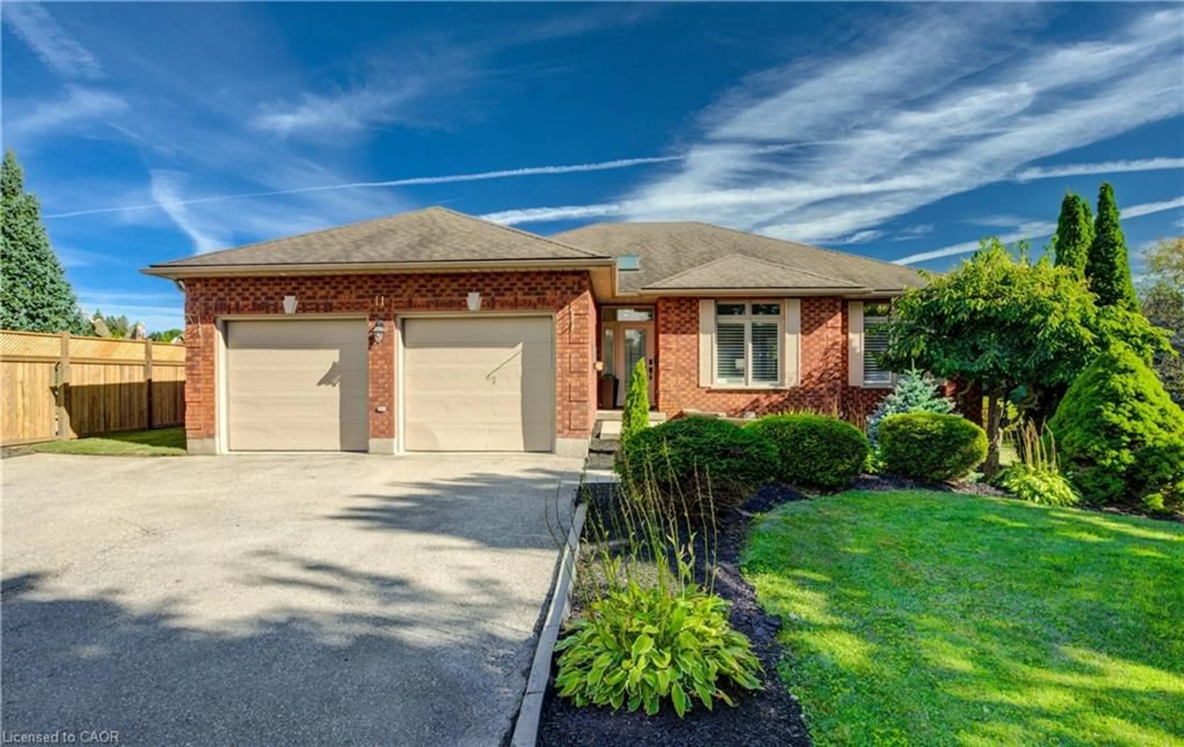 Home with brick exterior material, street for 11 Cecil Kennedy Crt, Petersburg Ontario N3A 4H9