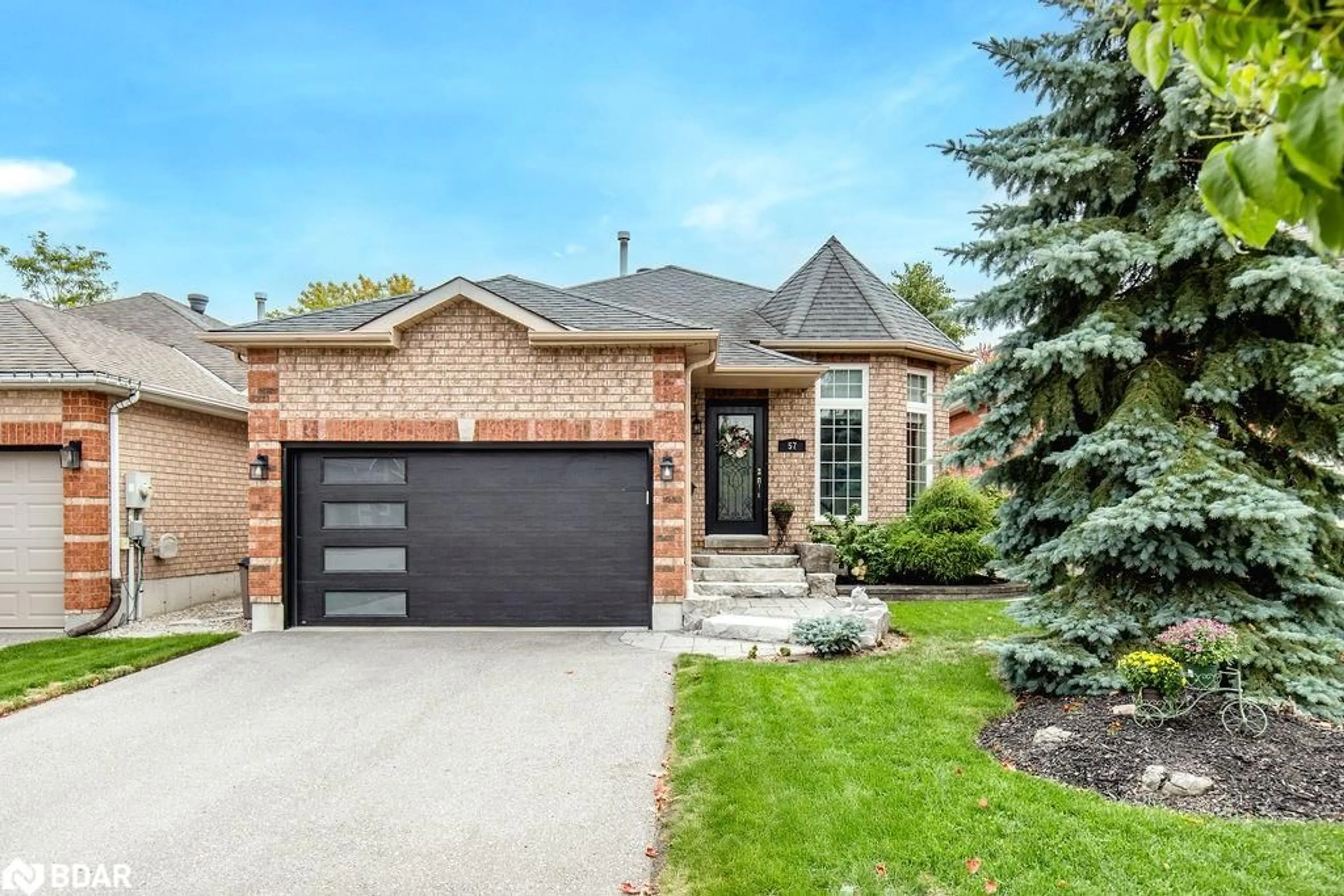 Home with brick exterior material, street for 57 Forest Dale Dr, Barrie Ontario L4M 6M9