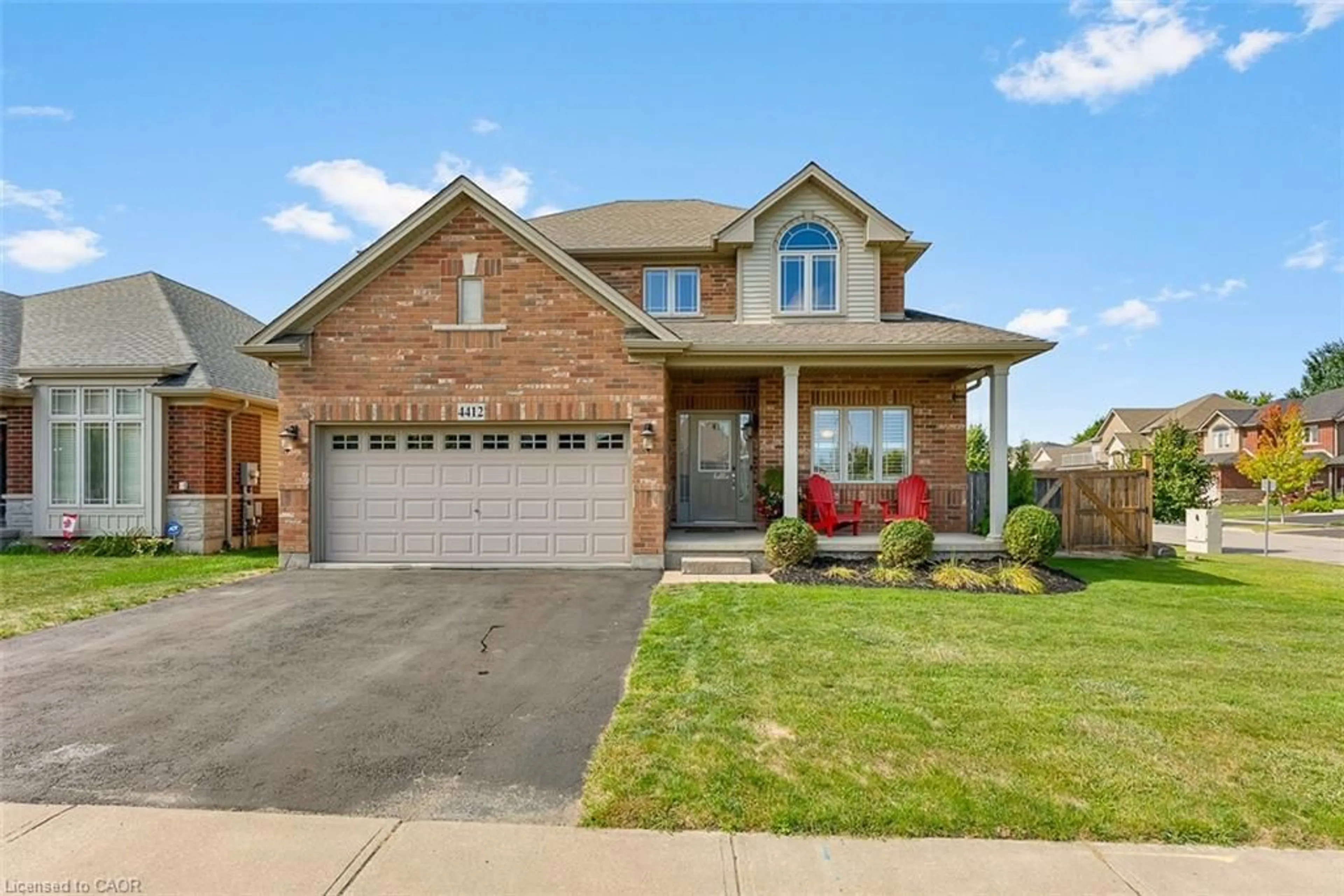 Home with brick exterior material, street for 4412 Garden Gate Terr, Lincoln Ontario L0R 1B3