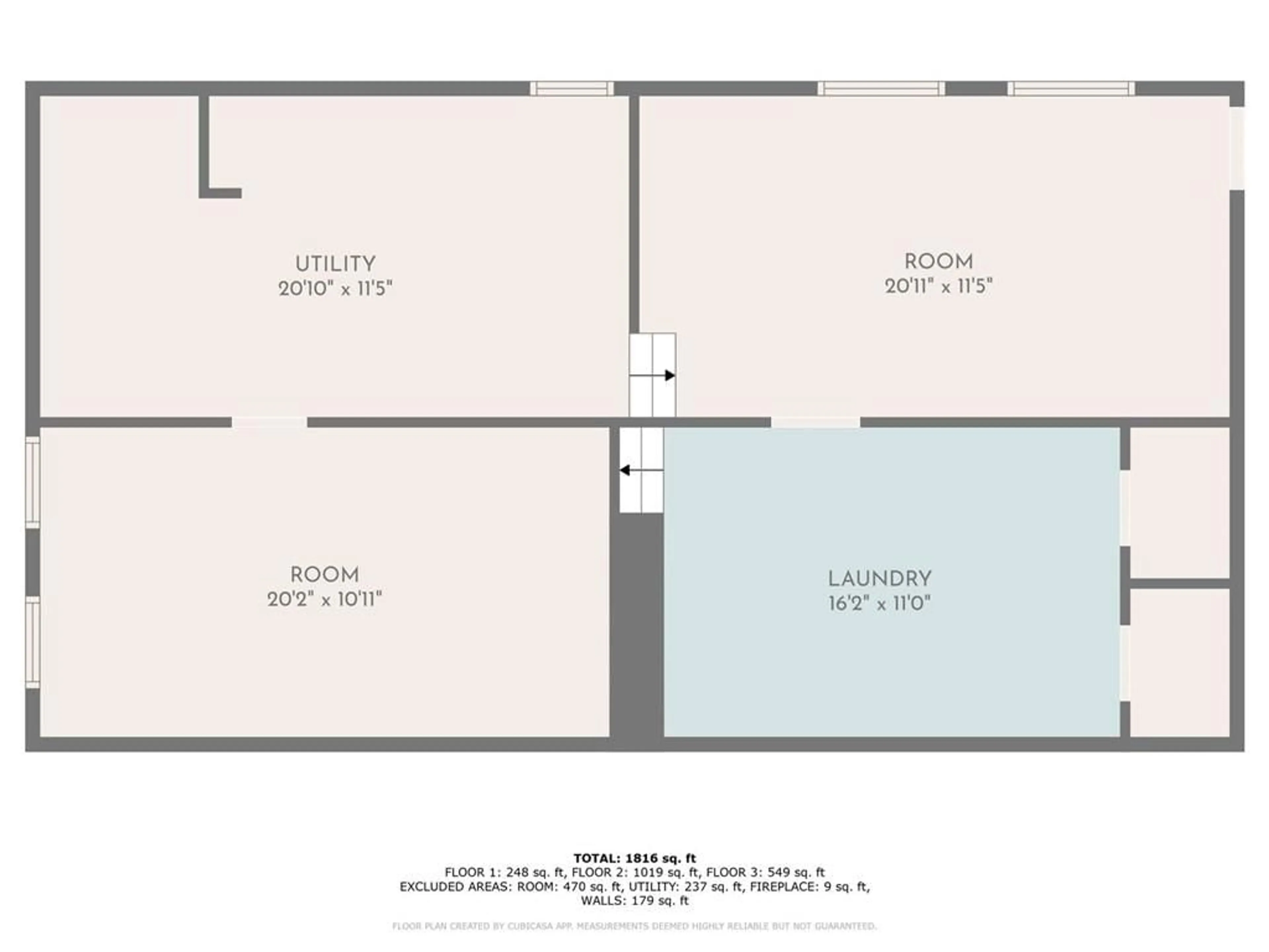 Floor plan for 1 Jason Crt, London Ontario N6J 2B9