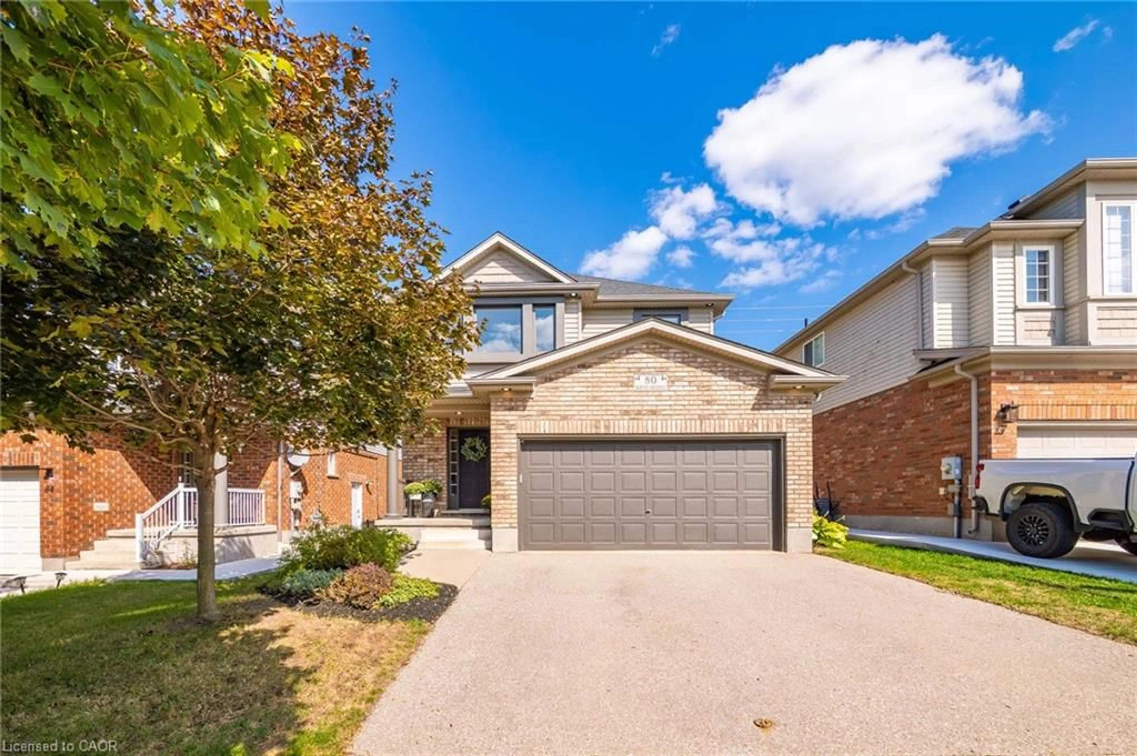 Home with brick exterior material, street for 80 Skipton Cres, Cambridge Ontario N3C 4P2