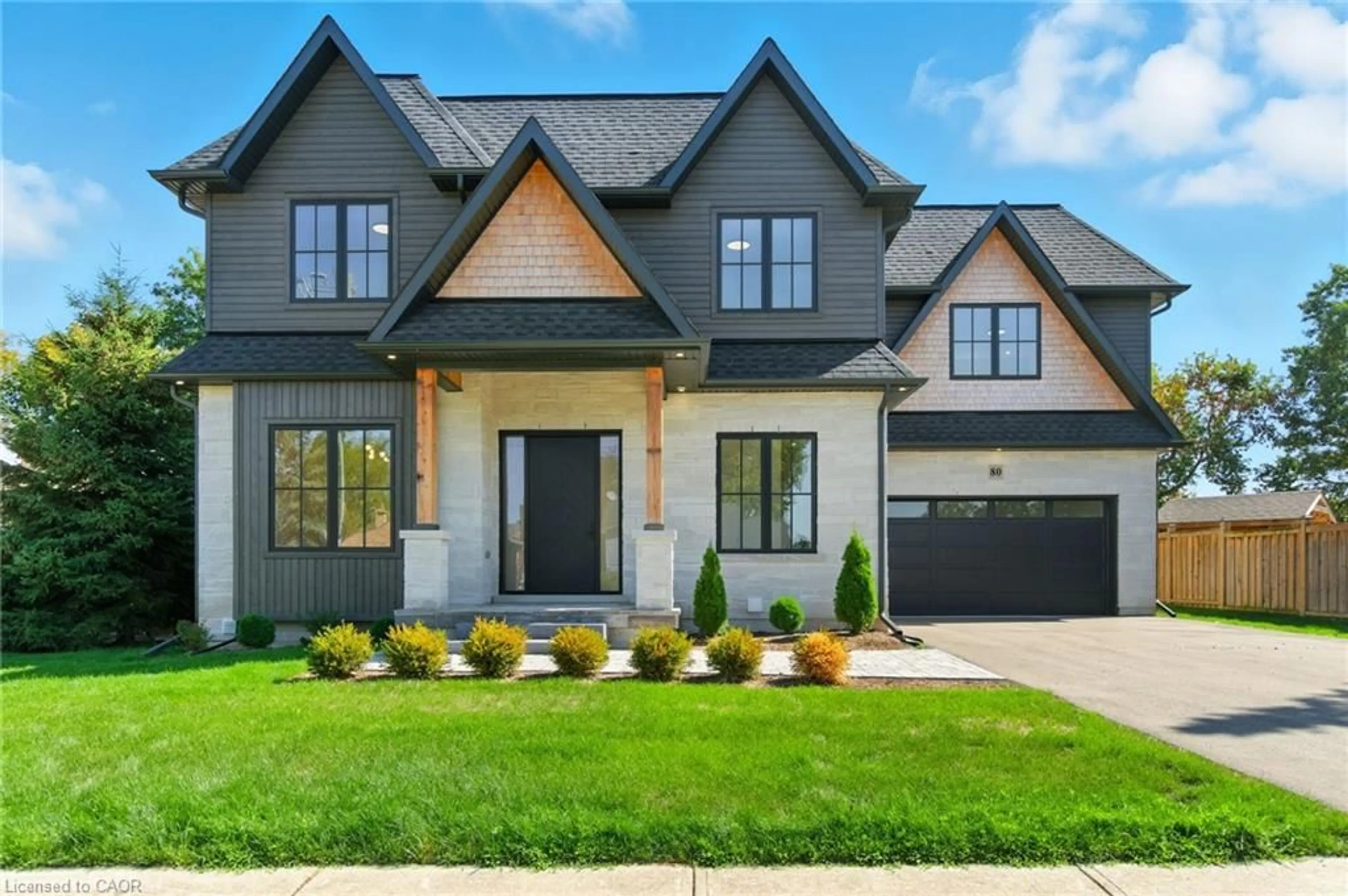Home with brick exterior material, street for 80 Barton St, Milton Ontario L9T 1C9