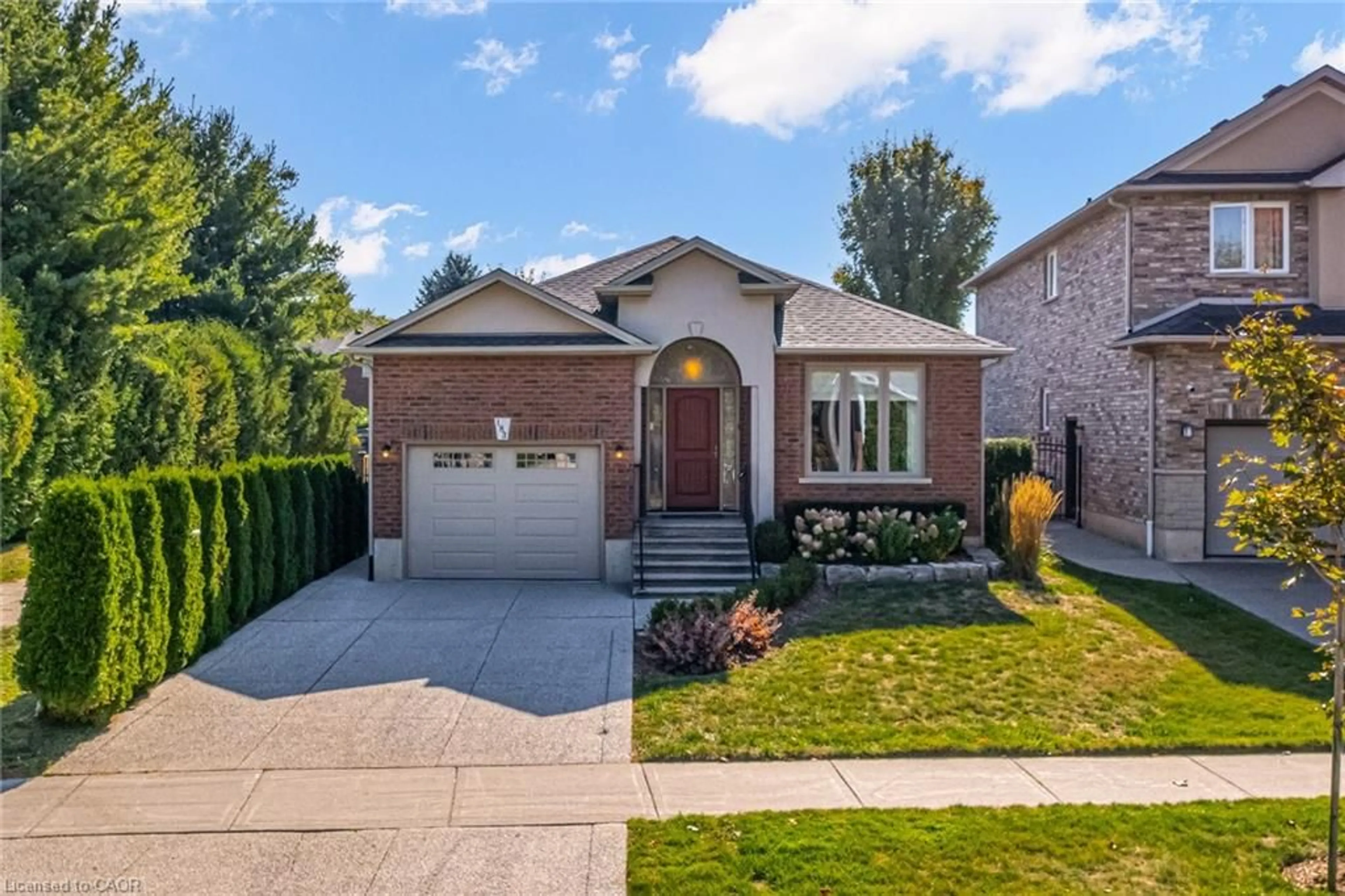 Home with brick exterior material, street for 183 Valridge Dr, Ancaster Ontario L9G 4Y4