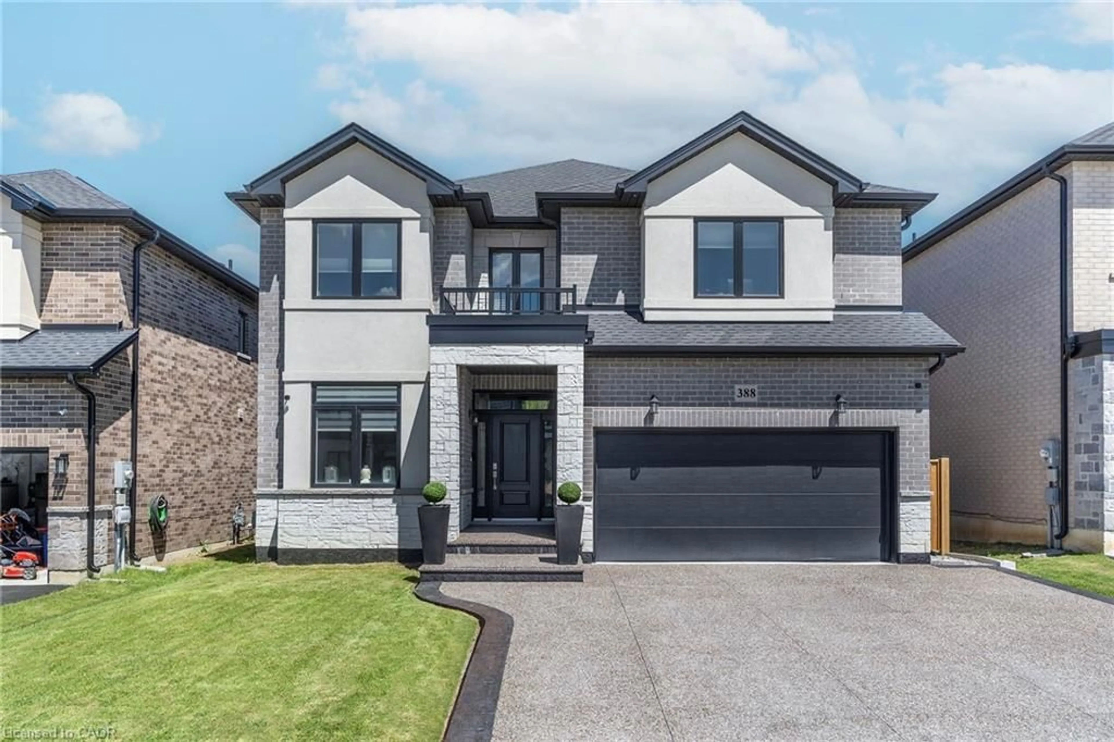 Home with brick exterior material, street for 388 Klein Cir, Ancaster Ontario L9G 3K9